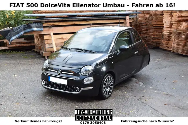 Fiat 500 DolceVita Ellenator Umbau Führerschein ab 16