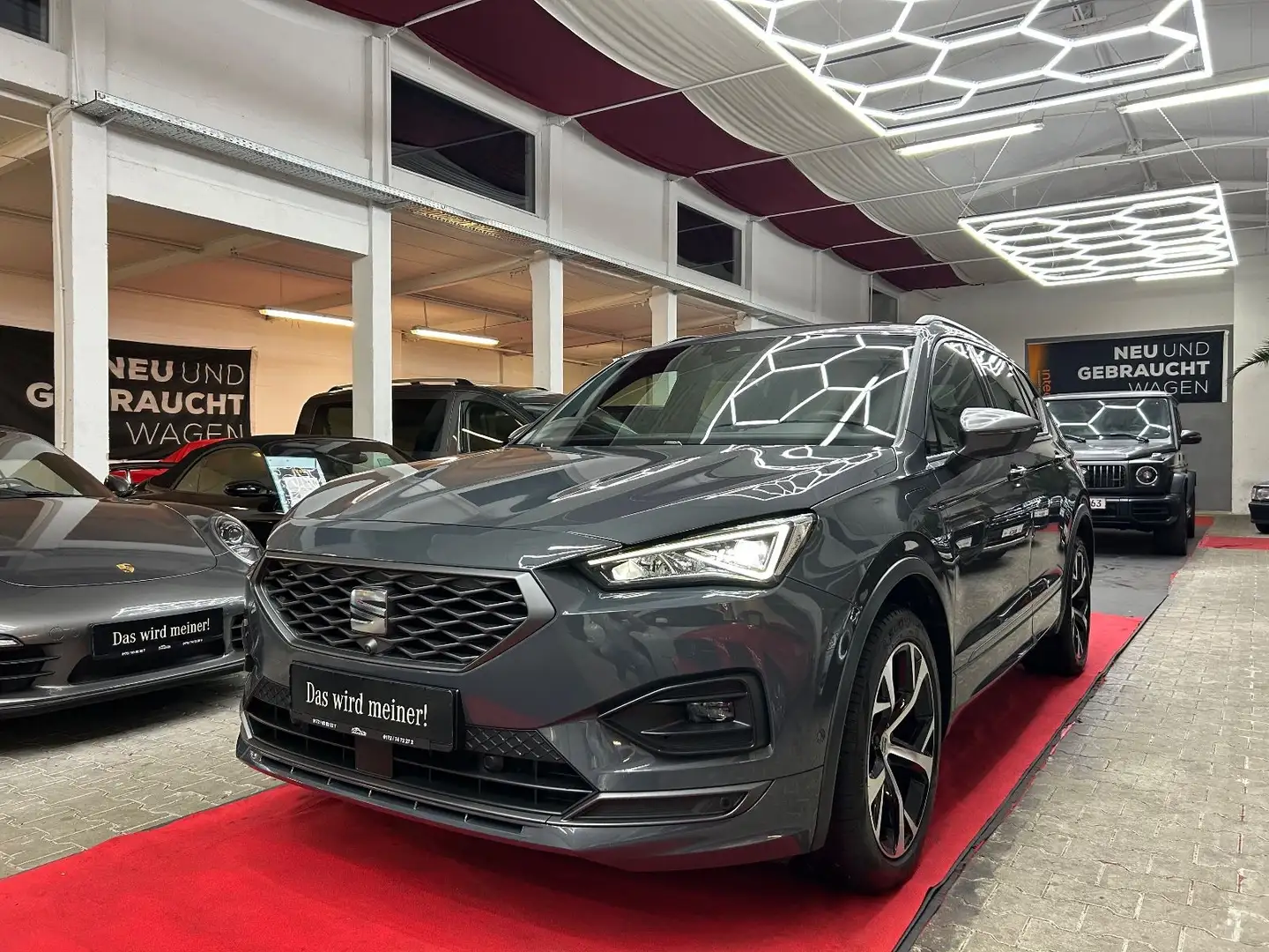 SEAT Tarraco FR e-Hybrid DSG*1.HAND*ACC*AHK*360°*LED* Gris - 1
