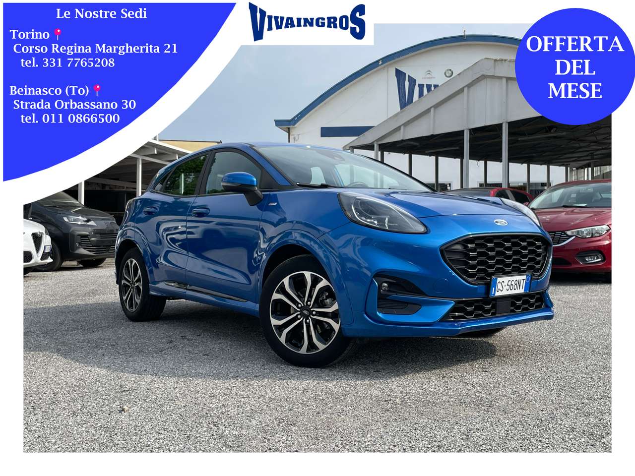 Ford Puma 1.0 ecoBoost Hybrid 125CV ST-Line / IN PRONTA CONSEGNA