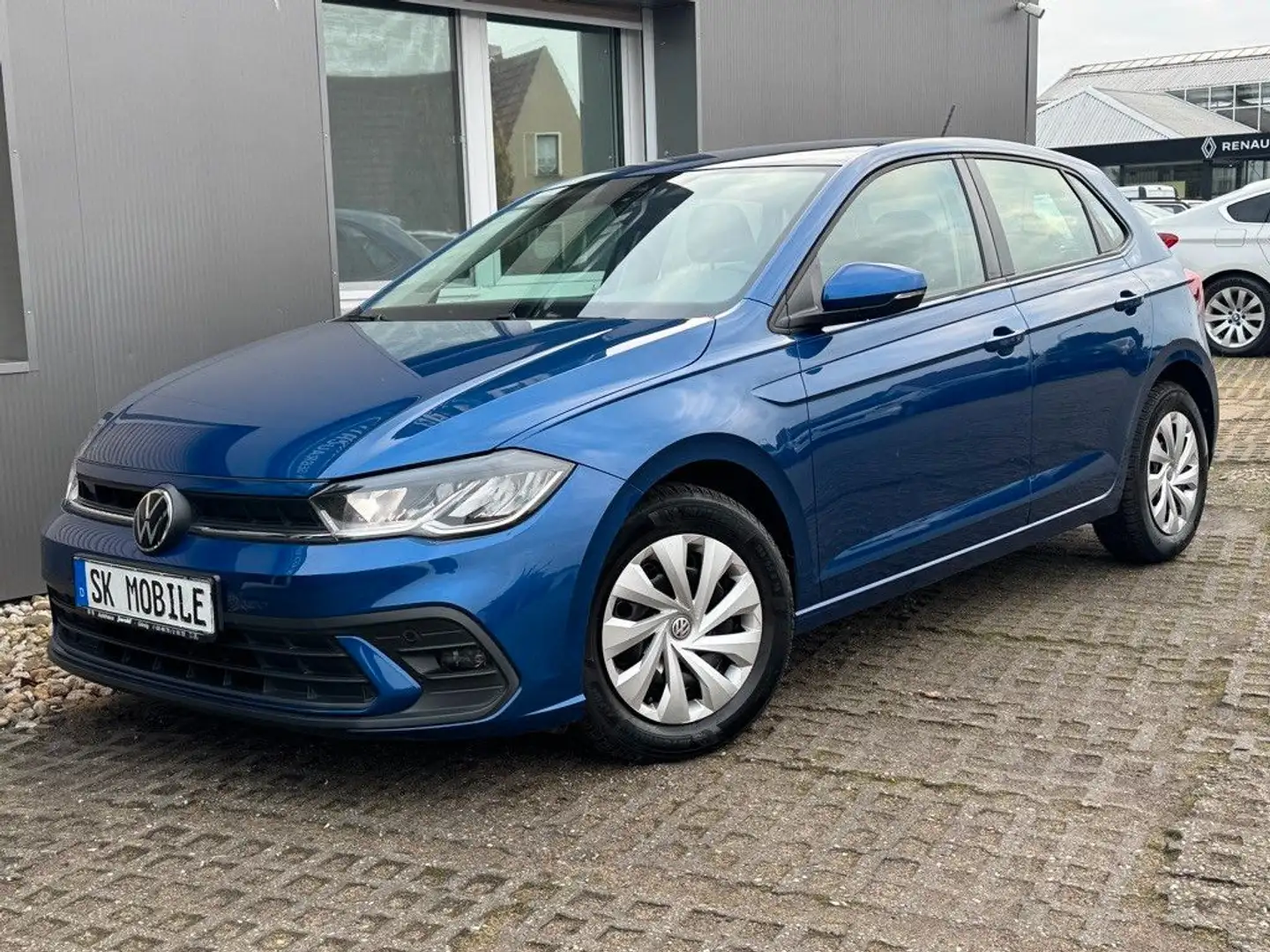 Volkswagen Polo VI Basis 1HAND*DigTacho*PDC*ACC*SitzHz*DAB Blau - 1