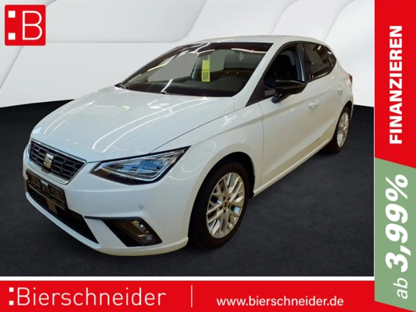 SEAT Ibiza 1.0 TSI DSG FR NAVI REAR VIEW SHZ LED Weiß - 1