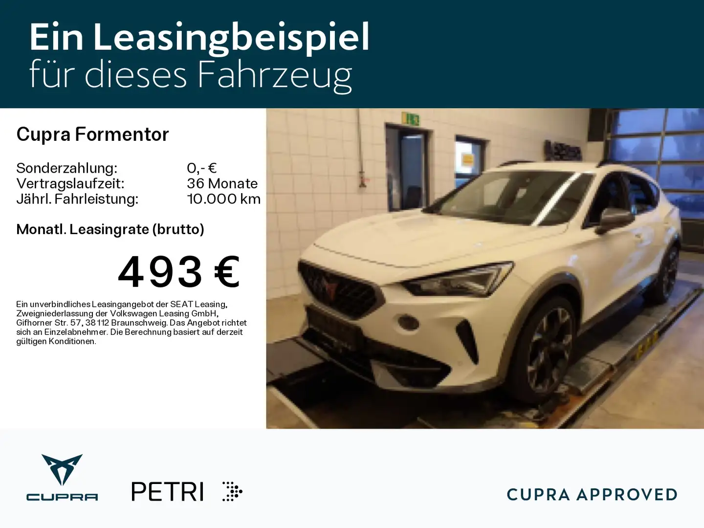 CUPRA Formentor VZ 1.4 e-HYBRID*NAVI*360*SHZ*Assist* Weiß - 2