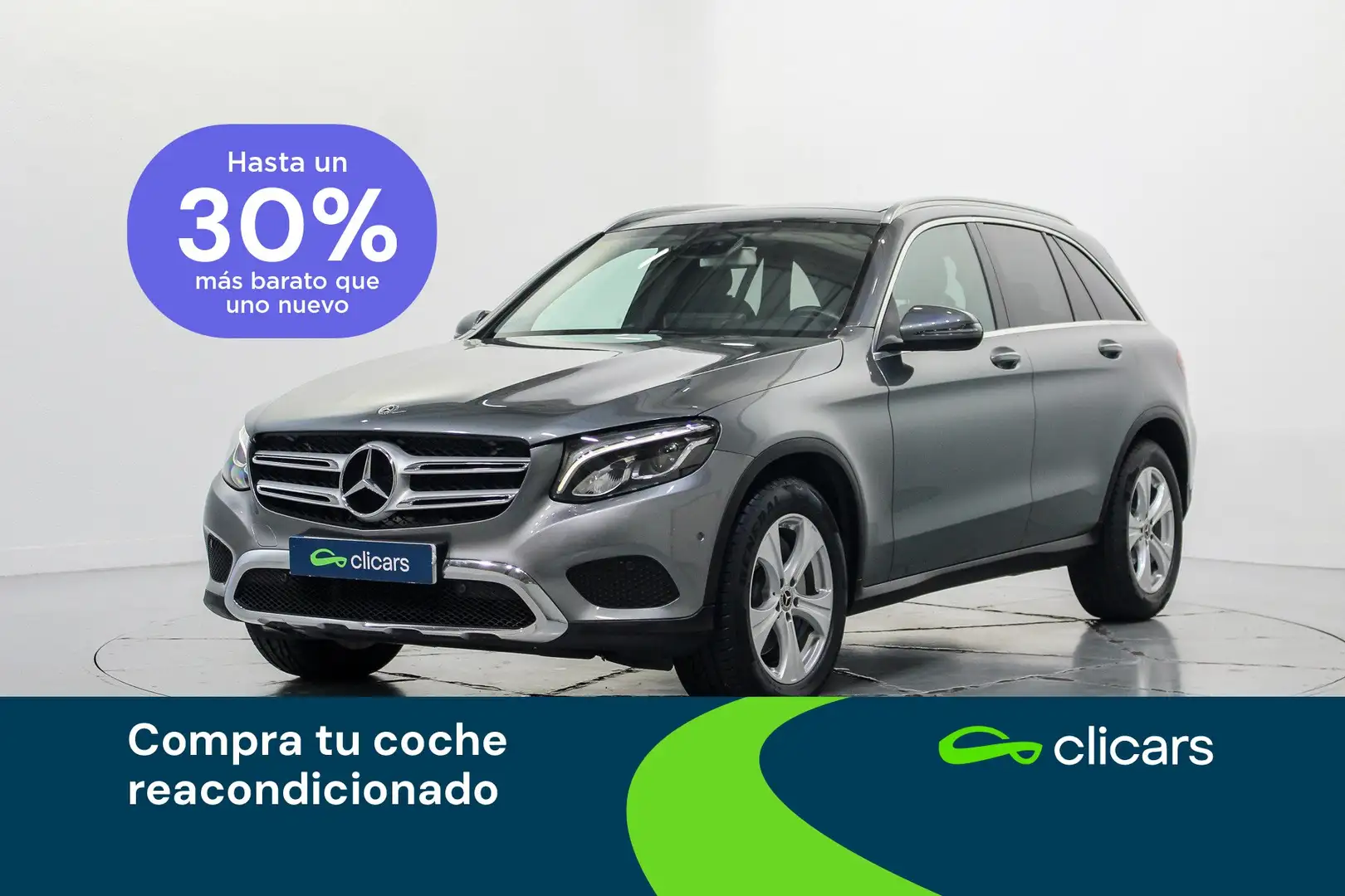 Mercedes-Benz GLC 220 220d 4Matic Aut. Gris - 1