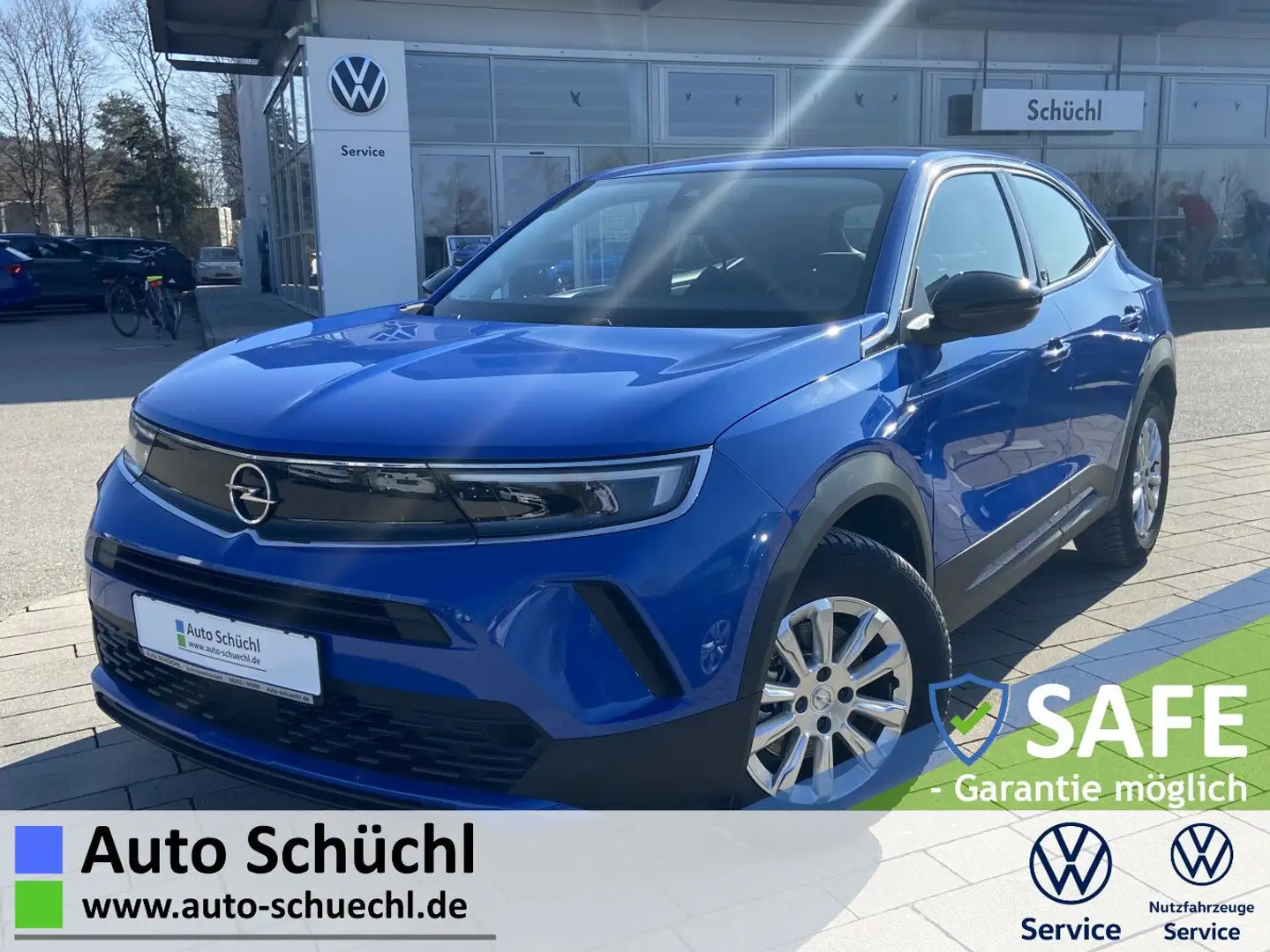 Opel Mokka-E EDITION 3-PHASIG+CCS+KAMERA+LED+ACC+SHZ+ Blau - 1