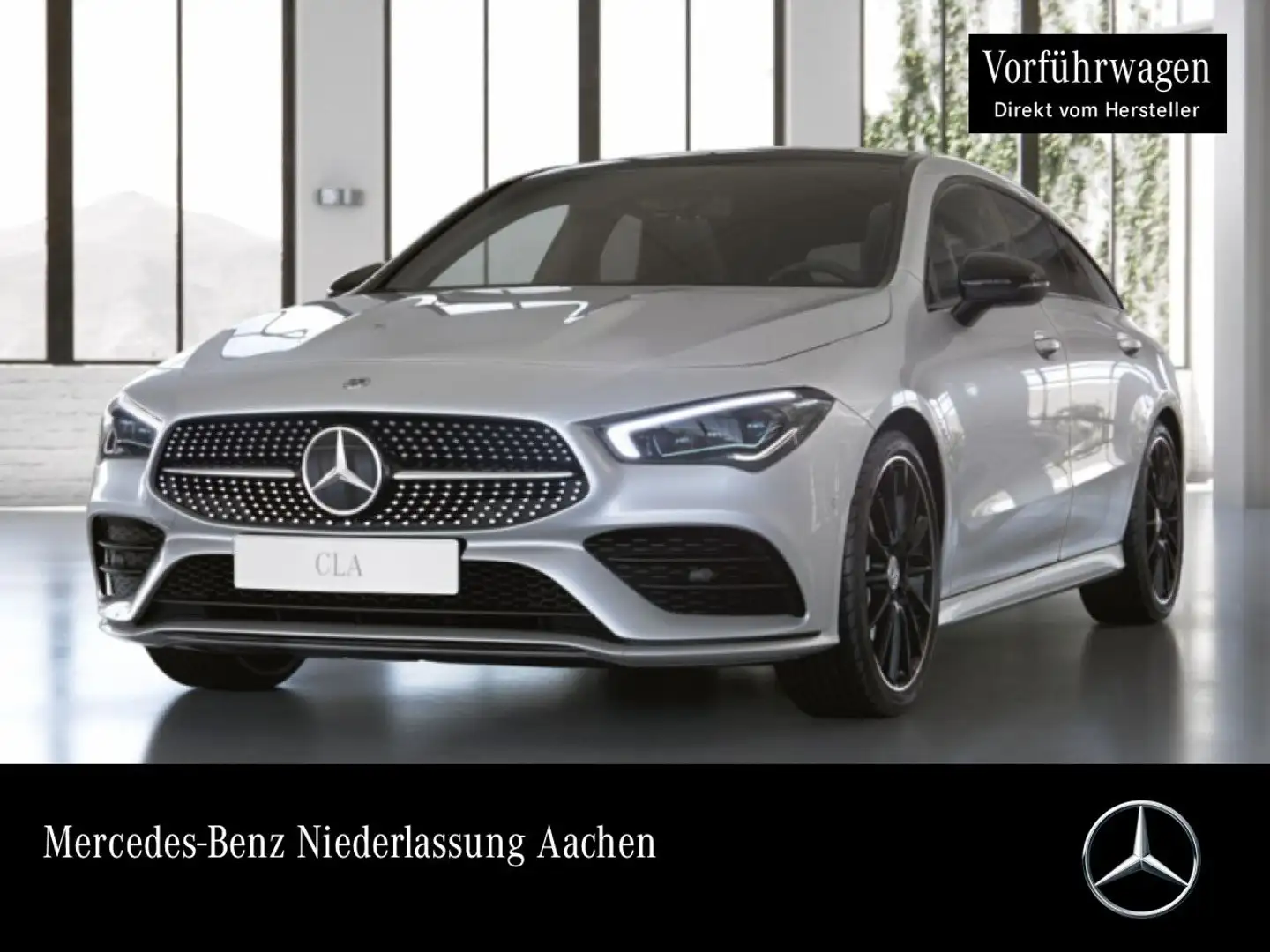 Mercedes-Benz CLA 220 d AMG+NIGHT+PANO+AHK+MULTIBEAM+19"+KEYLESS Blanc - 1