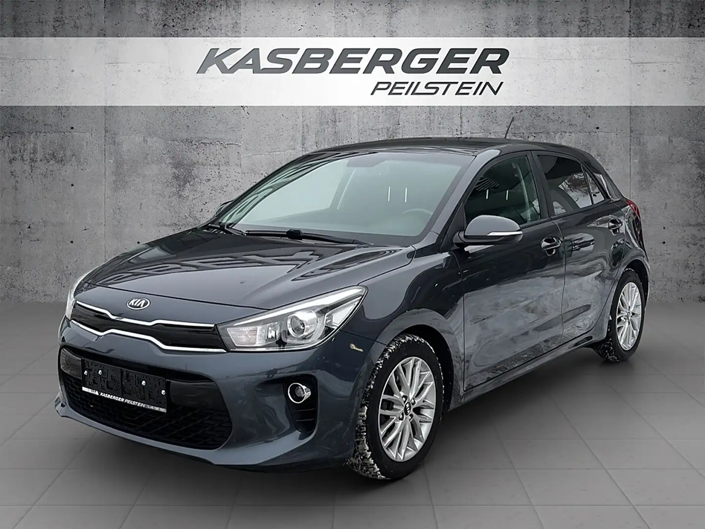 Kia Rio 1,25 MPI Silber ISG Grau - 1