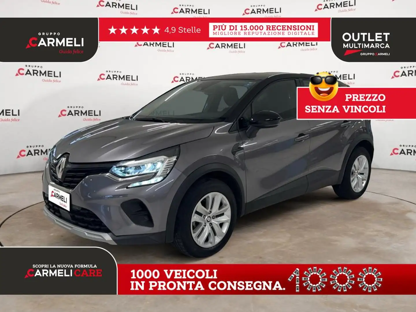 Renault Captur 1.0 tce Equilibre Gpl 100cv Grigio - 1