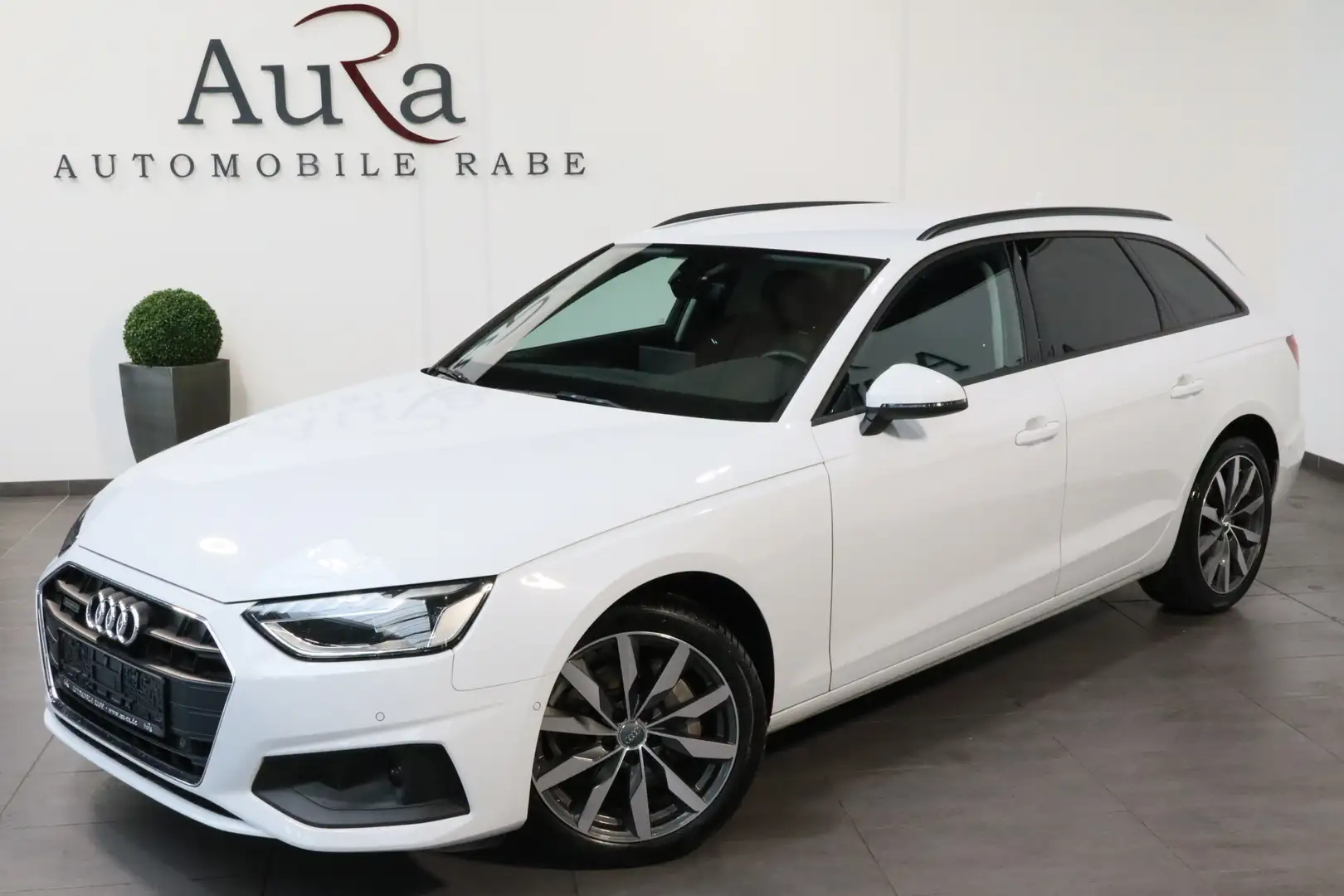 Audi A4 Avant 40 TDI Quattro Aut. NAV+LED+KAMERA+18ZO Blanco - 2