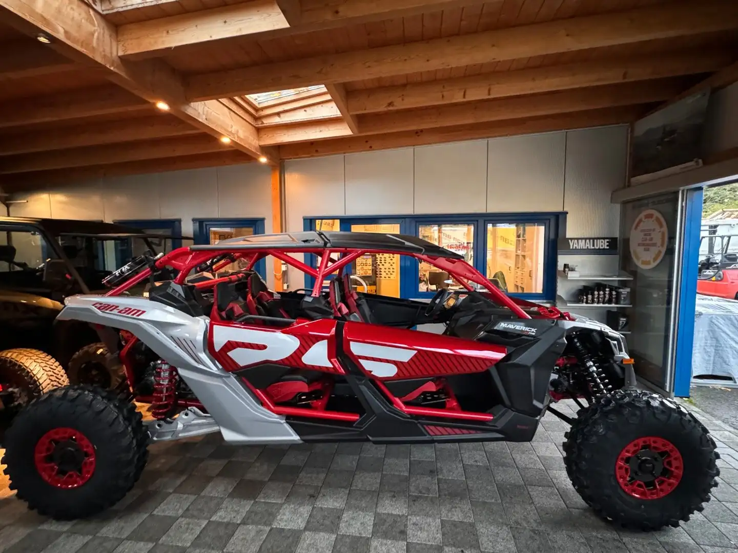 Can Am Maverick XRS Turbo RR SSX MAX LOF OFFEN 2024iger Red - 2