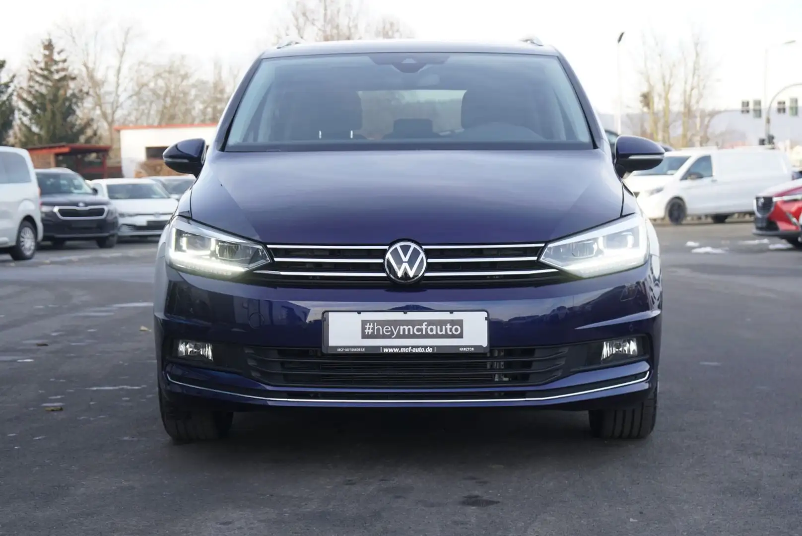 Volkswagen Touran 1.5 TSI DSG Highline *IQ*Navi*7-Sitzer* Blau - 2