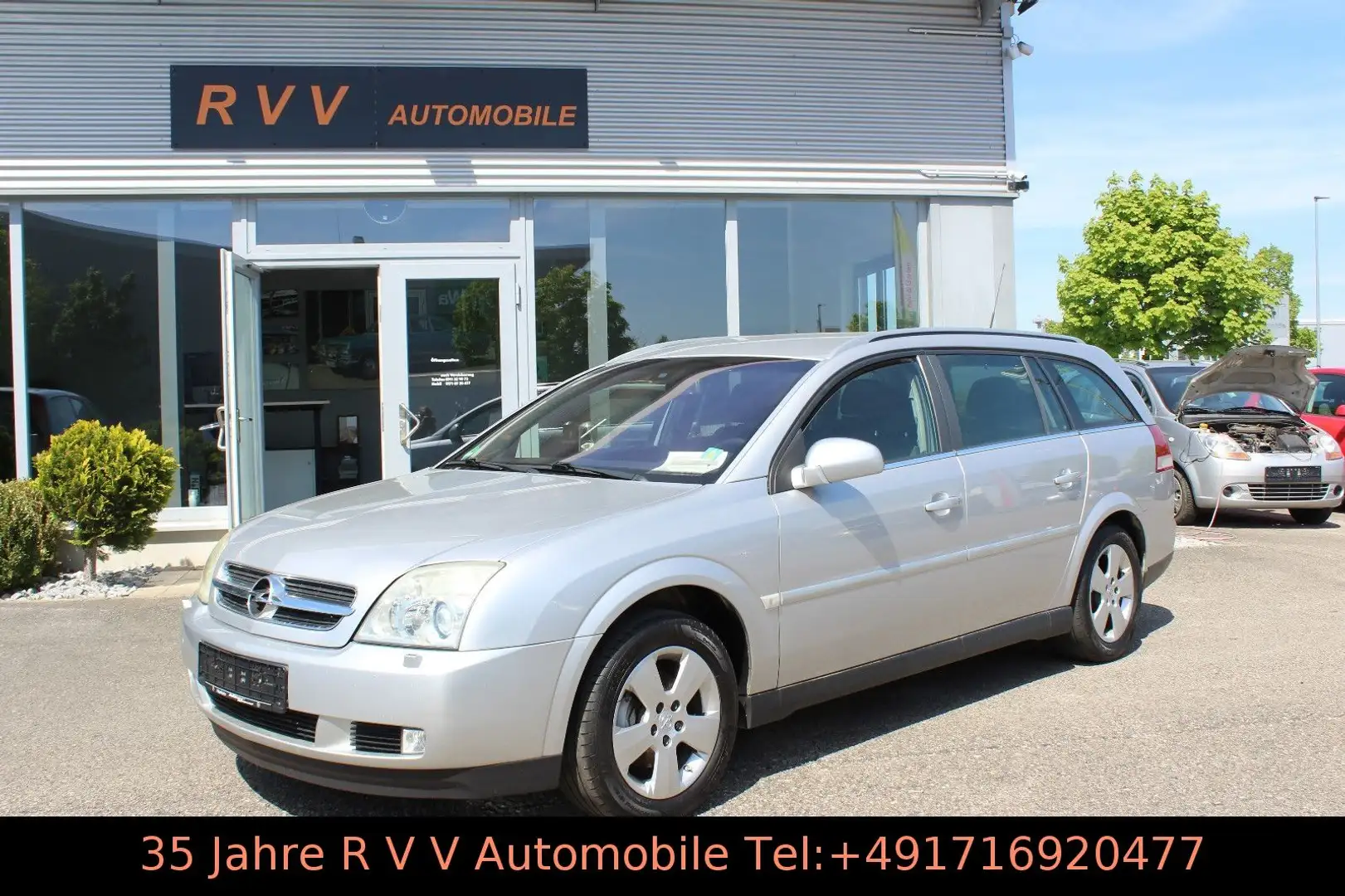 Opel Vectra C 2.2 Caravan Elegance, TÜV NEU Silber - 1