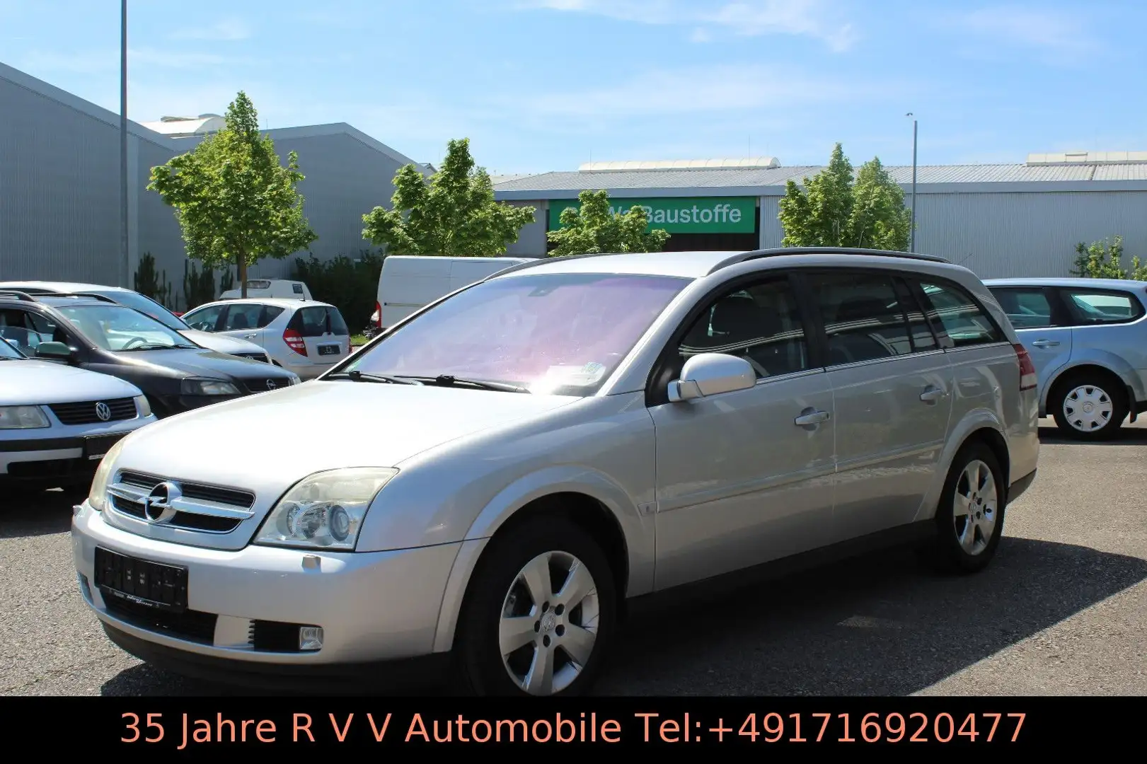 Opel Vectra C 2.2 Caravan Elegance, TÜV NEU Silber - 2