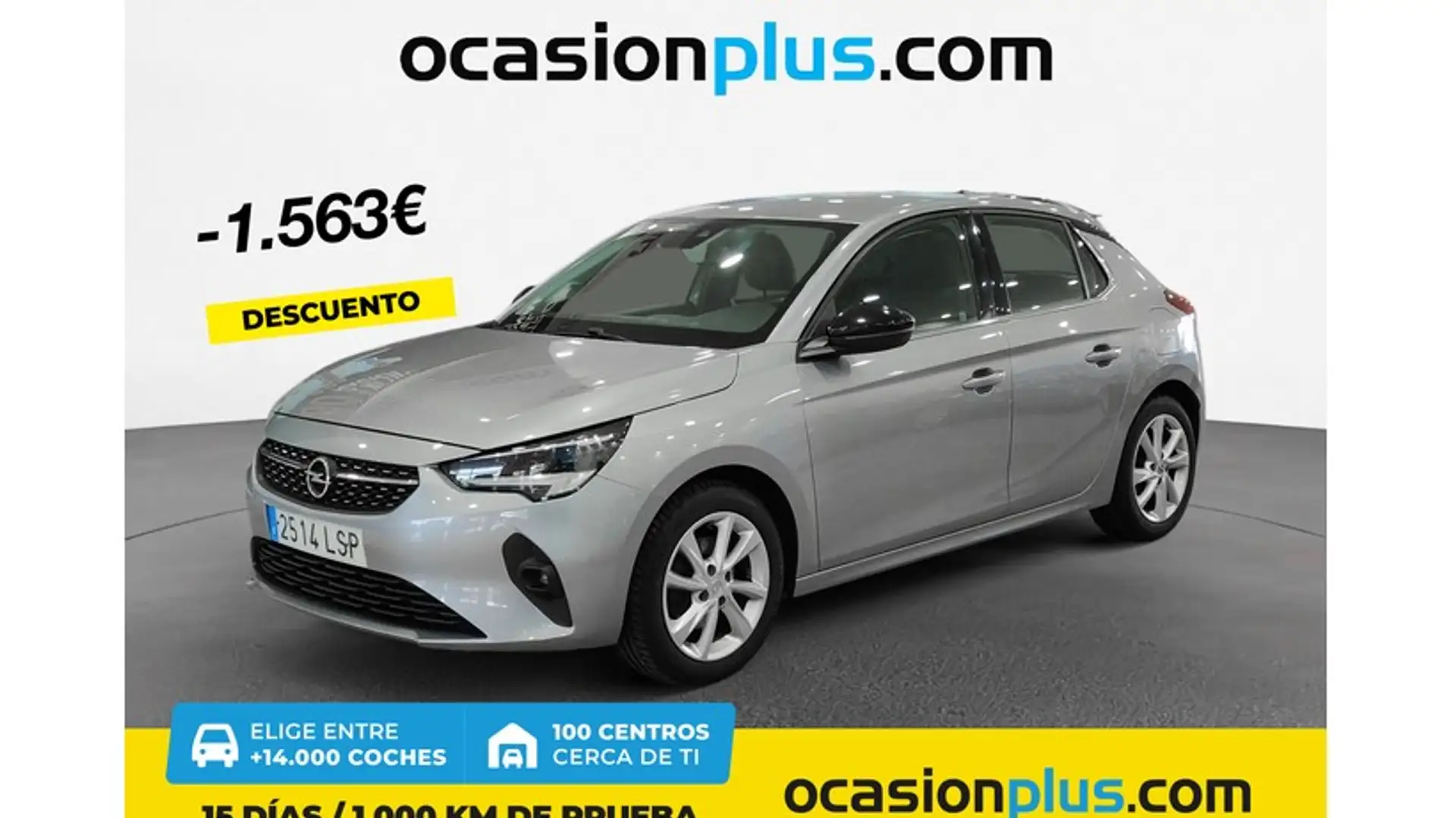 Opel Corsa 1.2T XHT S/S Elegance AT8 100 Gris - 1