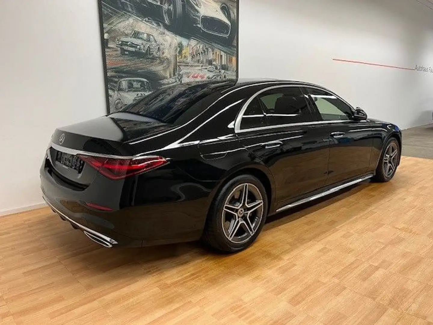 Mercedes-Benz S 580 e lang long AMG-Line 4D-HT Pano Chauffeur Noir - 2