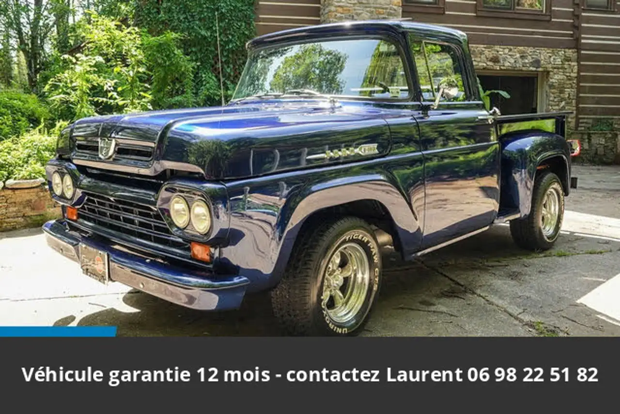 Ford 1960 Pickup 223 CI 139 HP Code J 3 vitesses Tous compris, foto 1