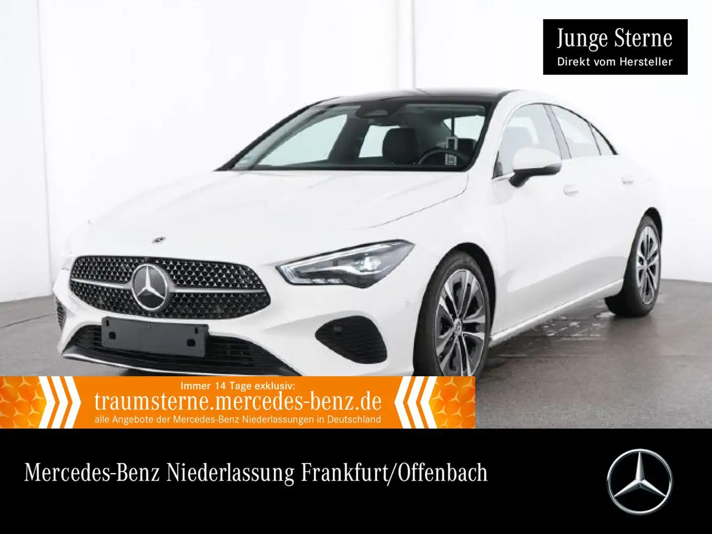 Mercedes-Benz CLA 180 PROGRESSIVE+PANO+AHK+LED+KAMERA+7G Weiß - 1