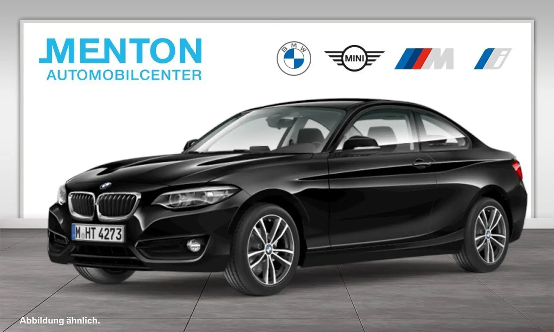 BMW 218 i  Sport Line LED Tempomat USB Klimaaut. PDC Schwarz - 2
