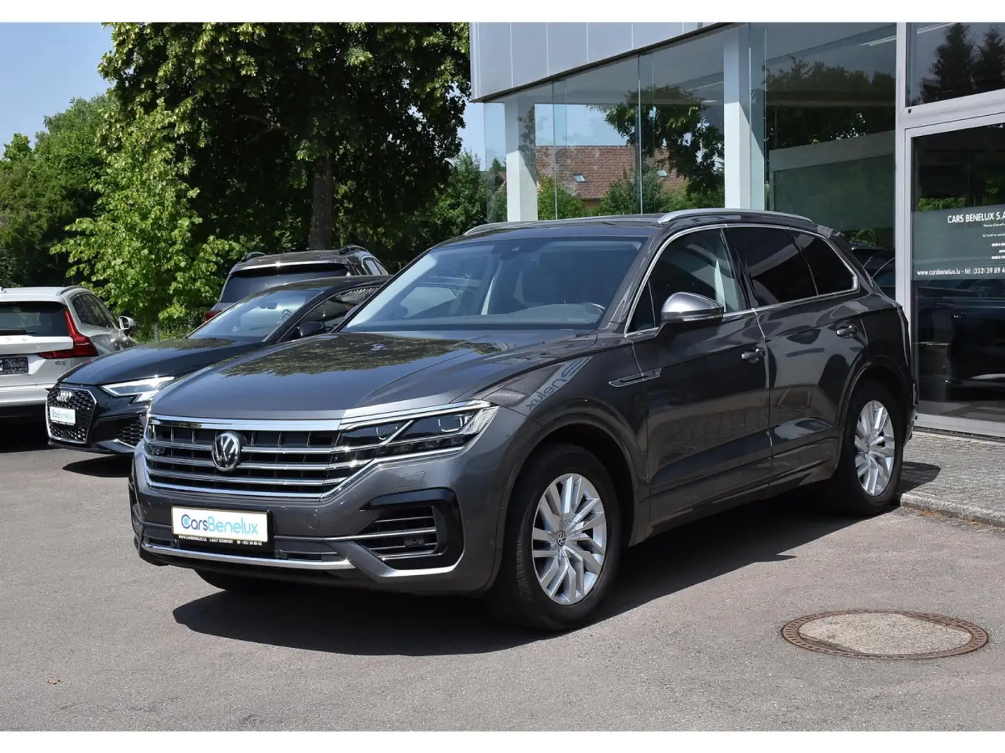 Volkswagen Touareg 3.0 TDI 4Motion R-Line Tip. SUSP PNEU SIDE 1° MAIN Gris - 2