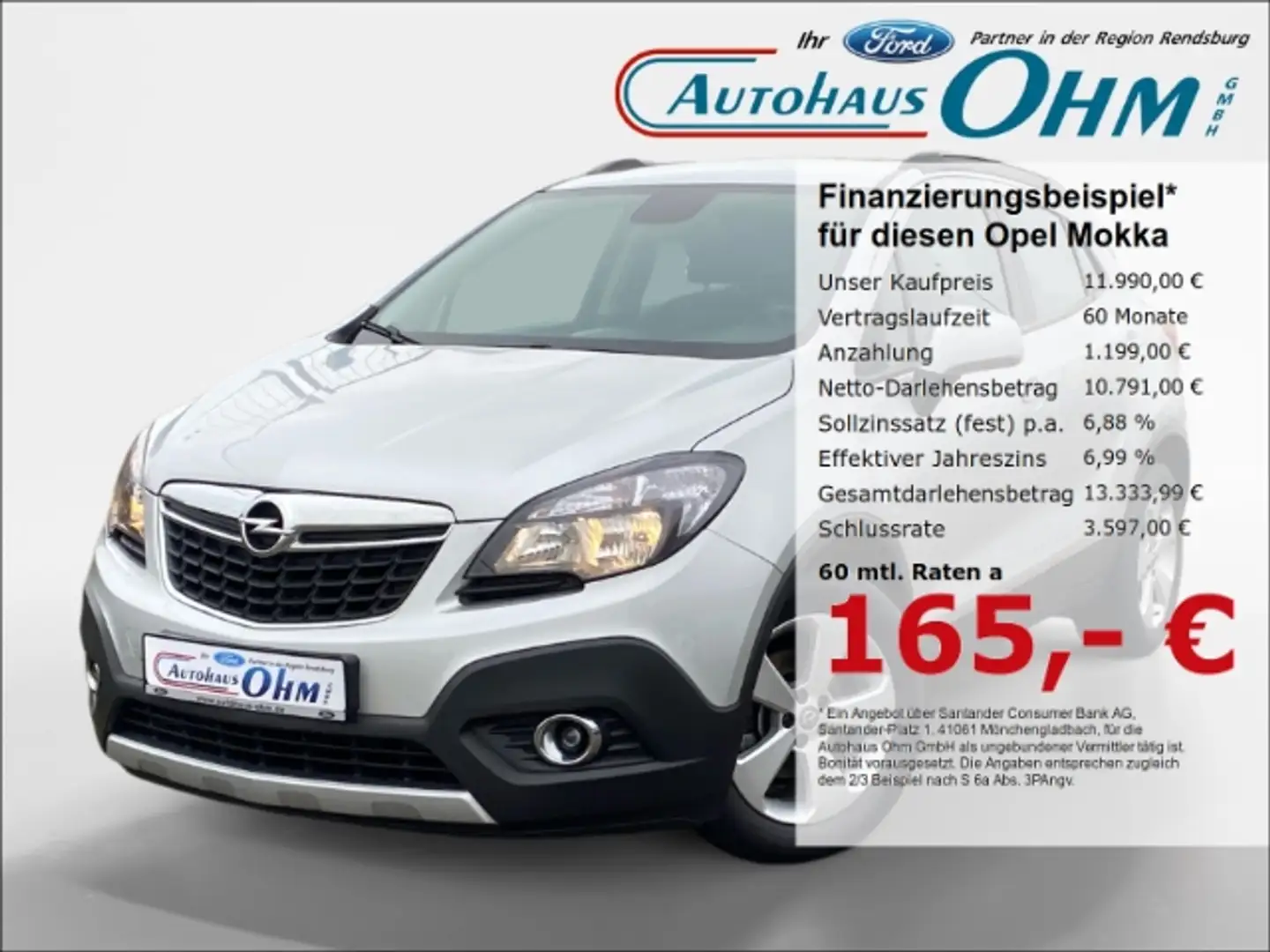 Opel Mokka Edition ecoFlex 1.6 - Klima - Sitzheizung - Silber - 1