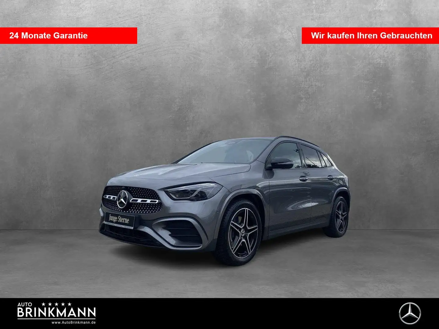 Mercedes-Benz GLA 200 GLA 200 AMG Line/Multibeam/AHK/EasyPack/360° SHZ Grau - 1