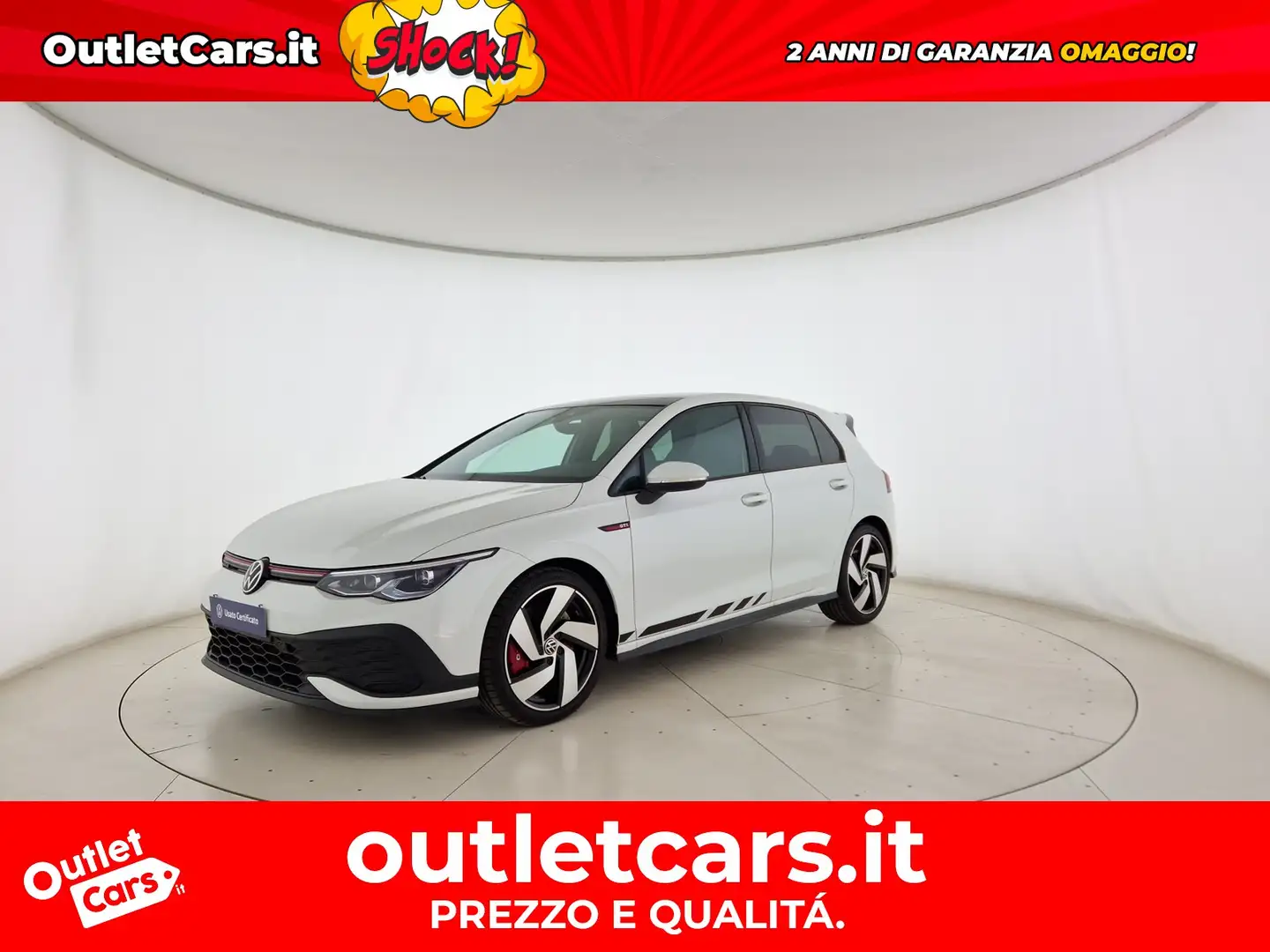 Volkswagen Golf GTI 2.0 tsi gti clubsport 45 300cv dsg Bianco - 1