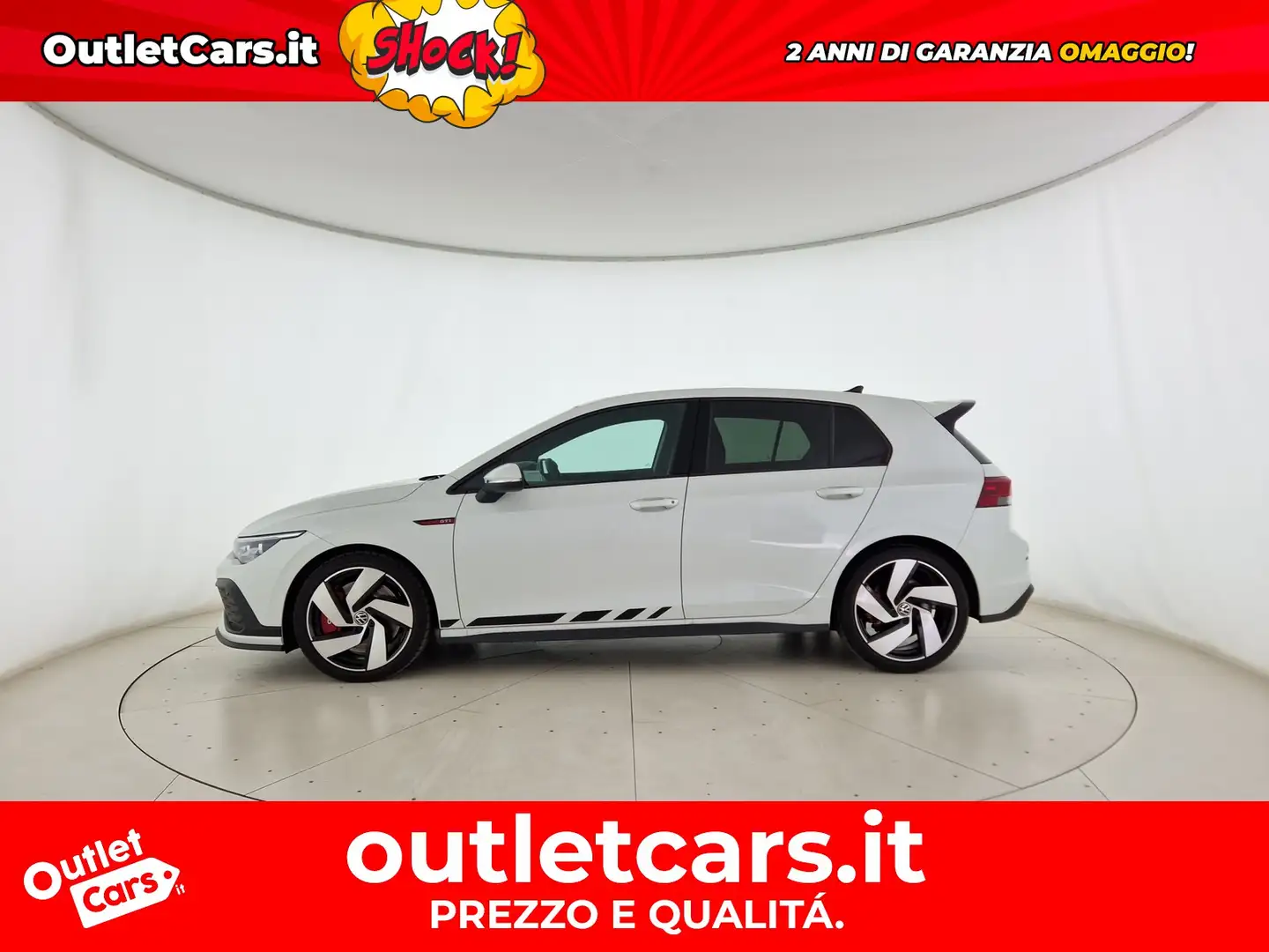 Volkswagen Golf GTI 2.0 tsi gti clubsport 45 300cv dsg Bianco - 2