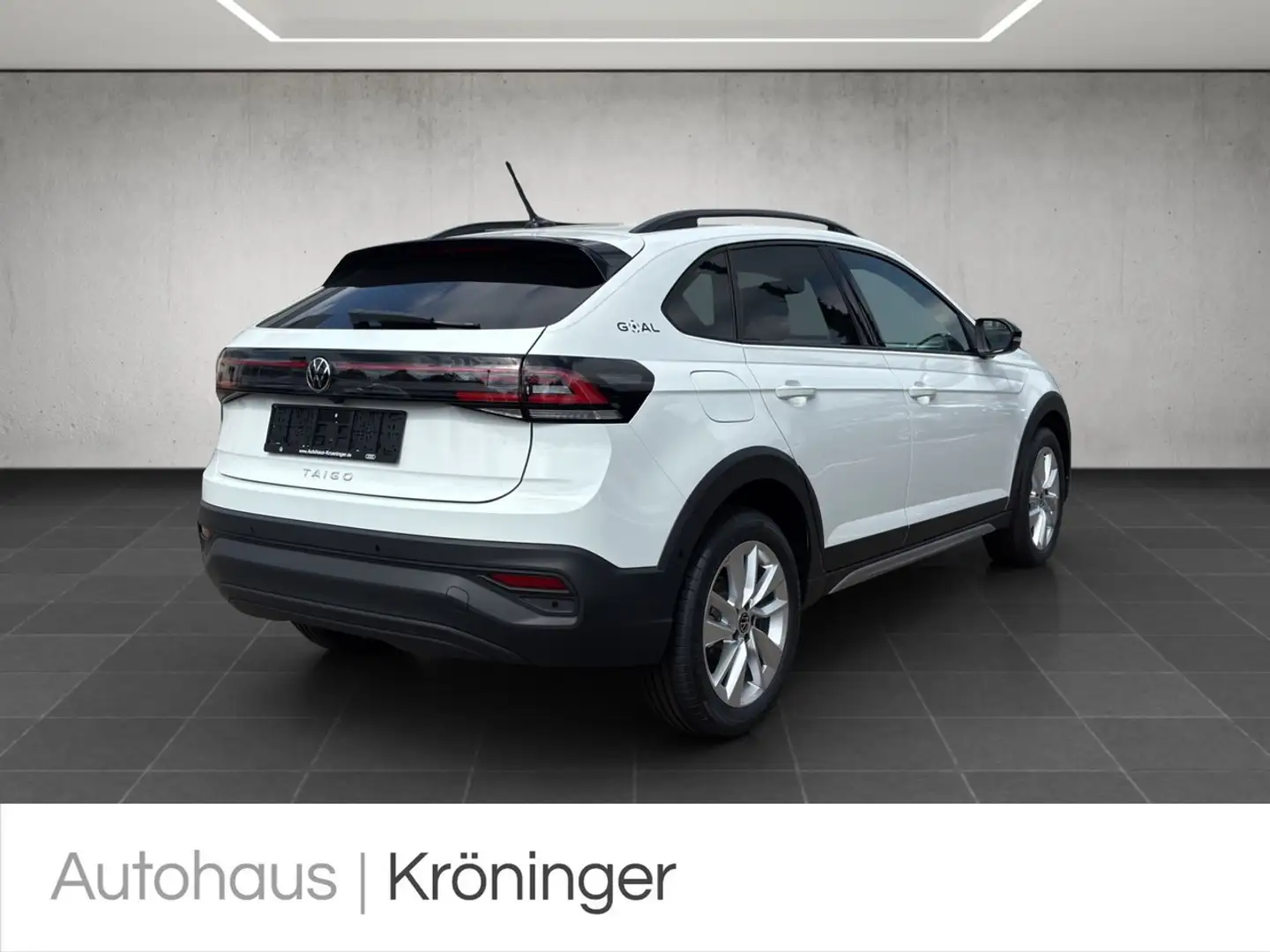 Volkswagen Taigo 1.0 TSI DSG Goal AHK ACC Navi SHZ Rück LED Weiß - 2