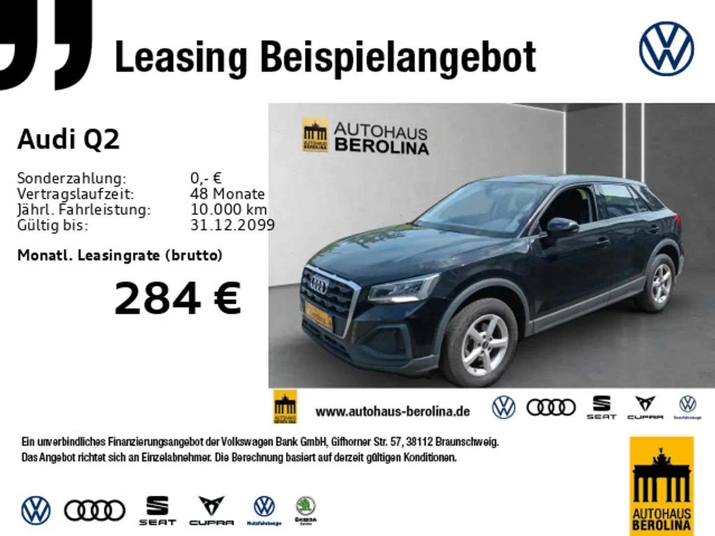 Audi Q2 30 TFSI *R-CAM*PDC+*Virt.C*KLIMA* Schwarz - 1