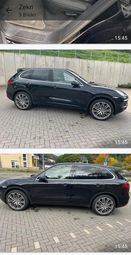 Porsche Cayenne Diesel Tiptronic S Schwarz - 1