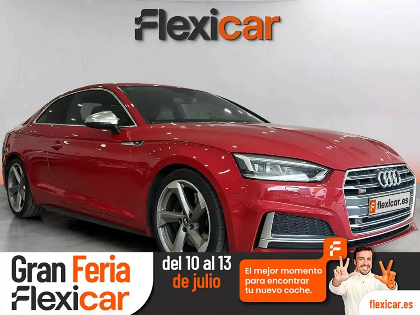 Audi A5 S5 3 .0 TFSI quattro tiptronic Coupé Rouge - 1