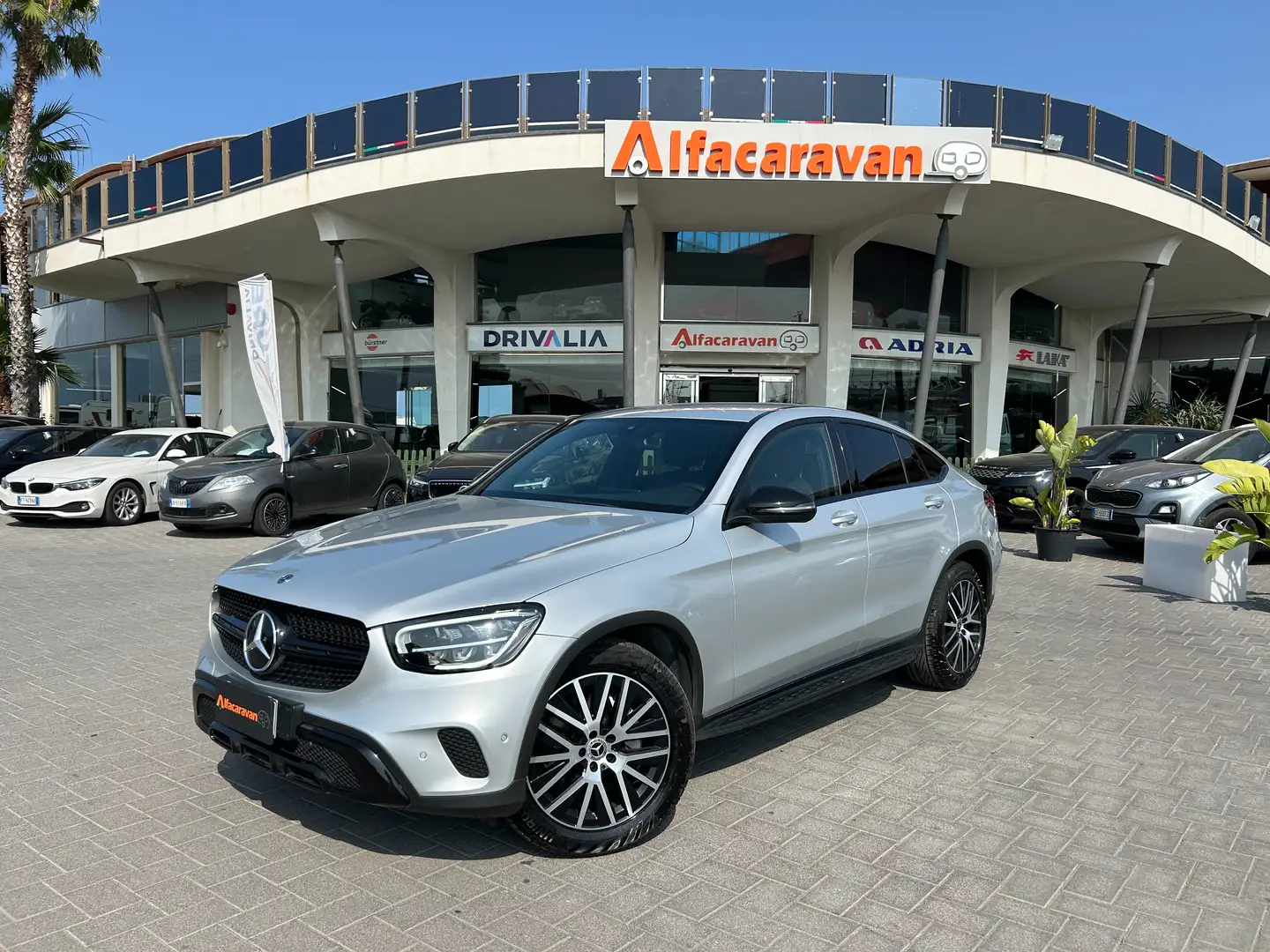 Mercedes-Benz GLC 220 GLC Coupe 220 d Sport 4matic auto Argento - 1