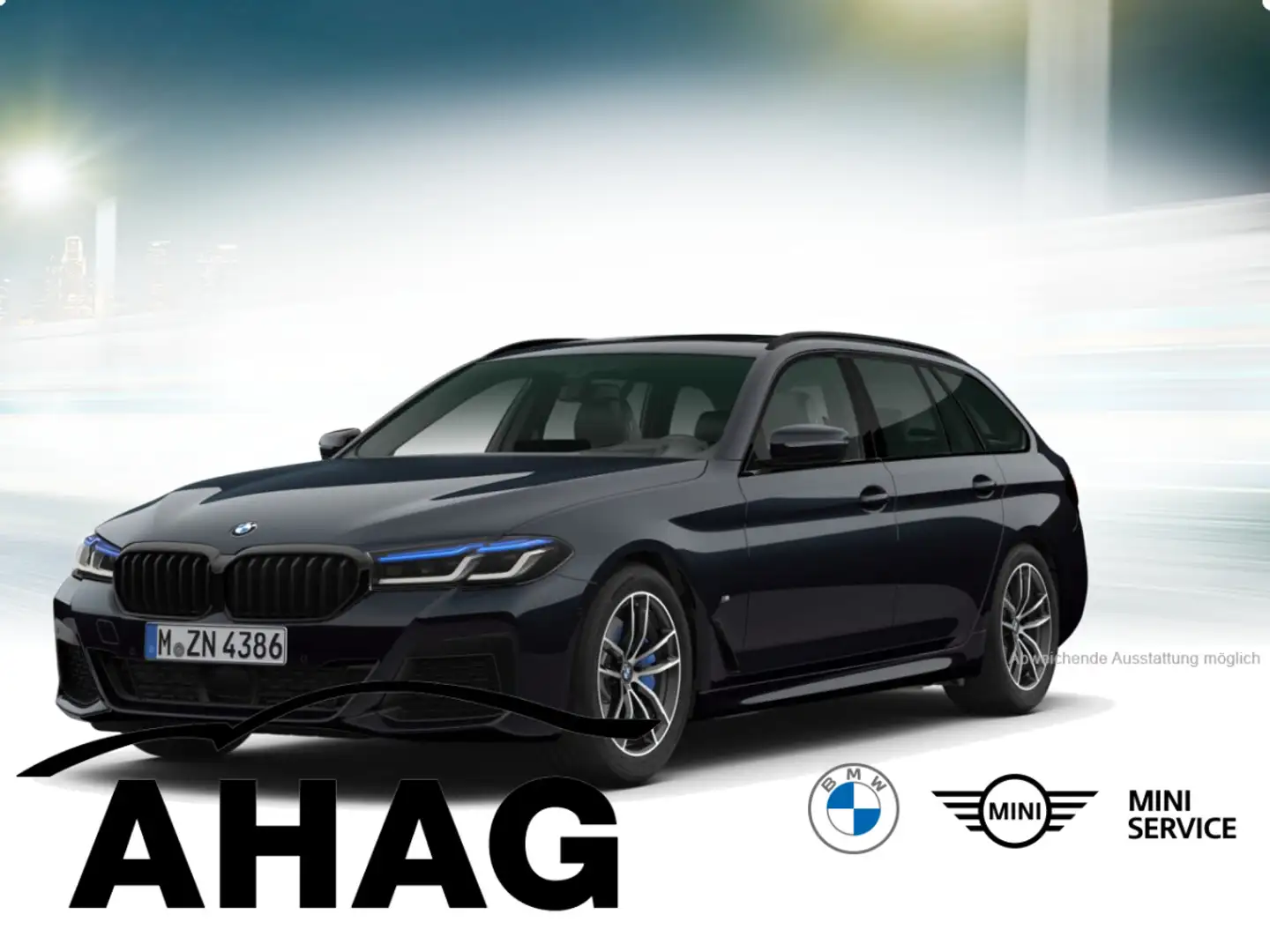 BMW 530 d Touring M Sportpaket Innovationsp. Panorama Schwarz - 2