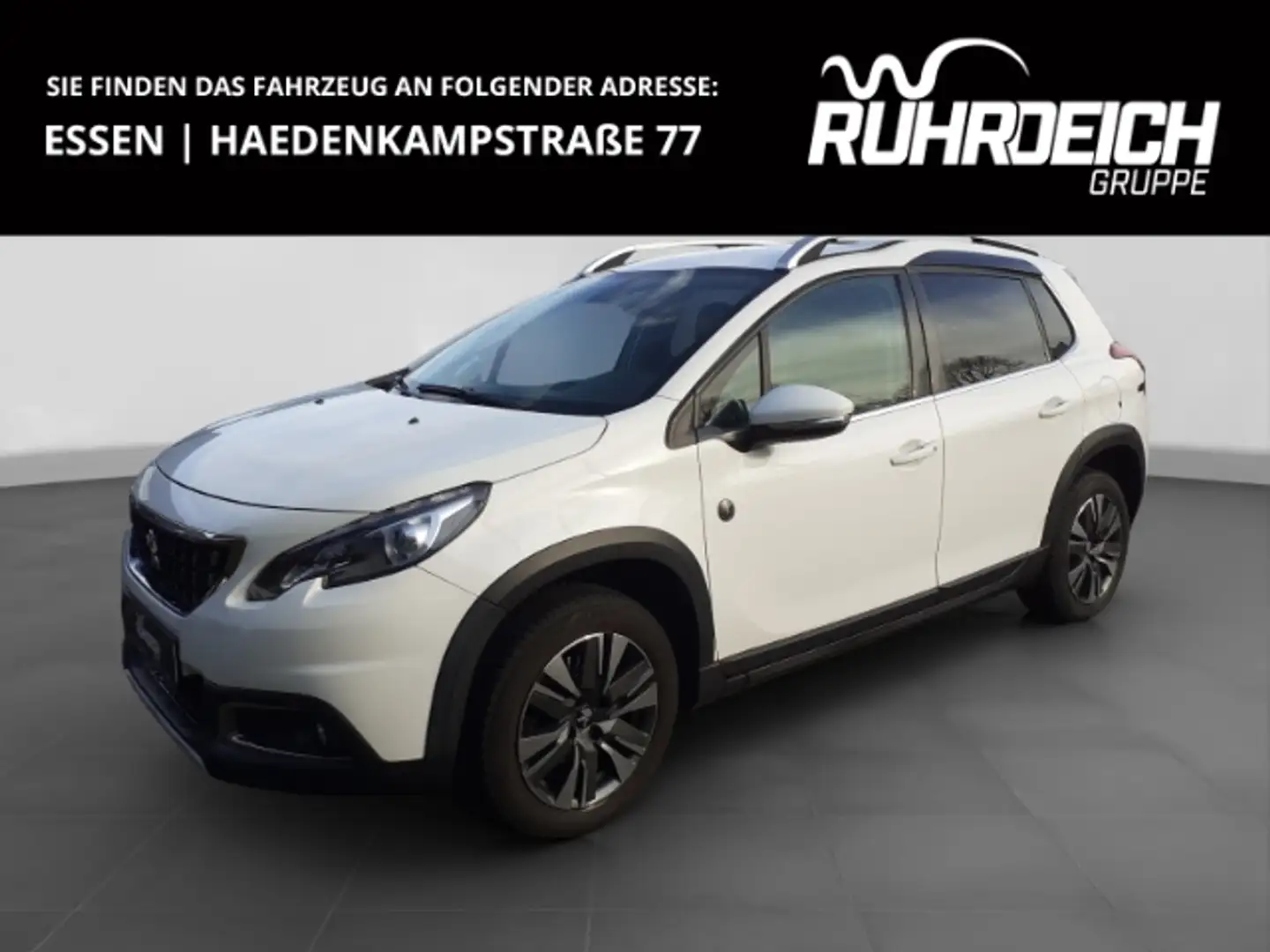 Peugeot 2008 Crossway PT 130, Klimaauto+SHZ+RFK+PDC+Navi Navi L Weiß - 1