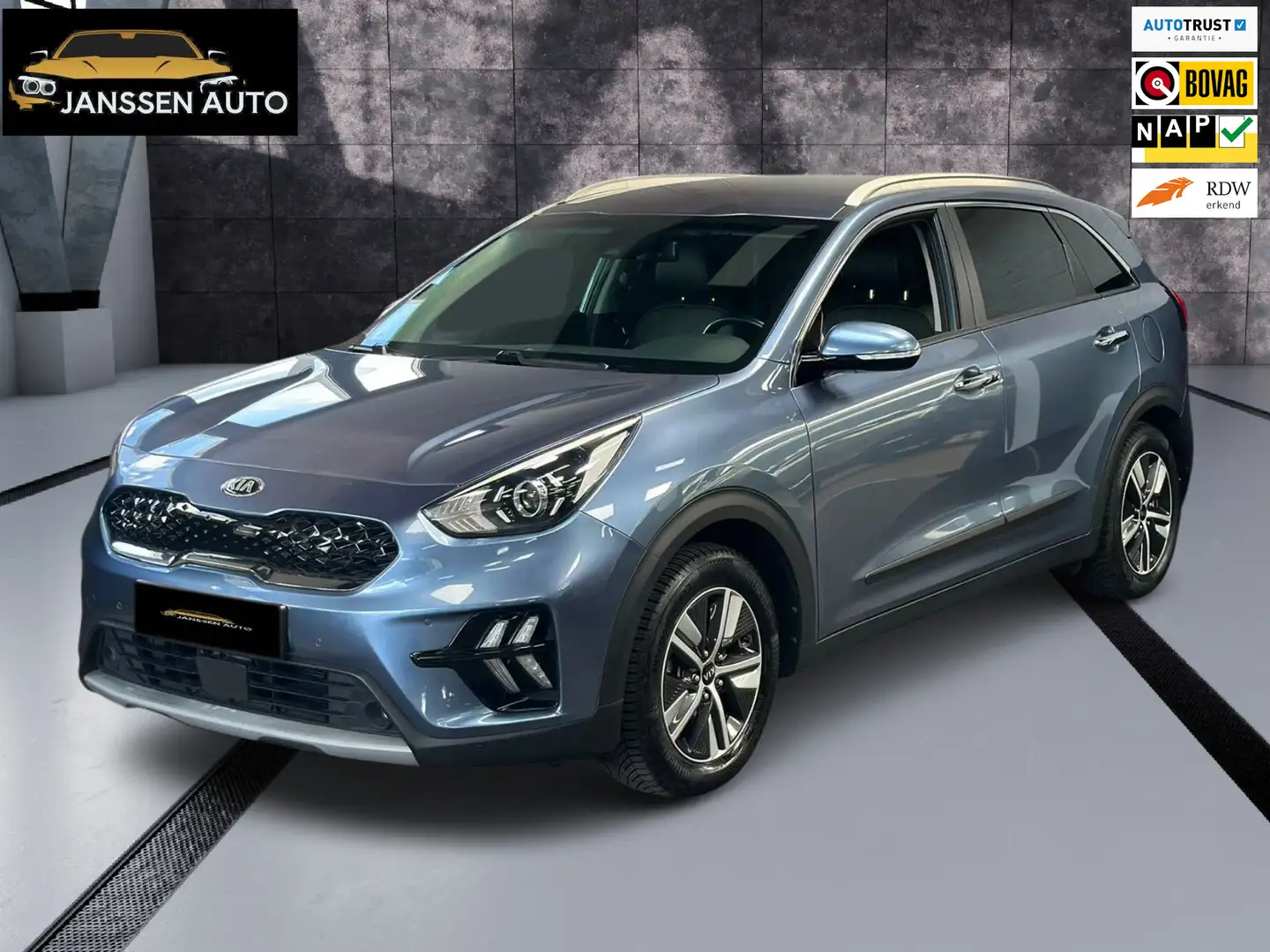 Kia Niro 1.6 GDi Hybrid | JBL | Climate | Adaptive Cruise | Blauw - 1