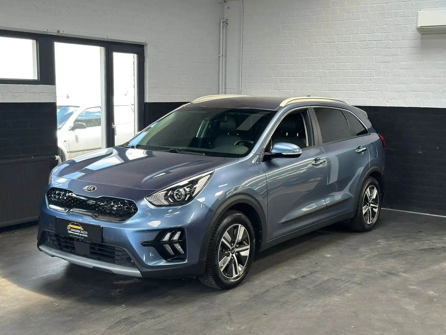 Kia Niro 1.6 GDi Hybrid | JBL | Climate | Adaptive Cruise | Blauw - 2