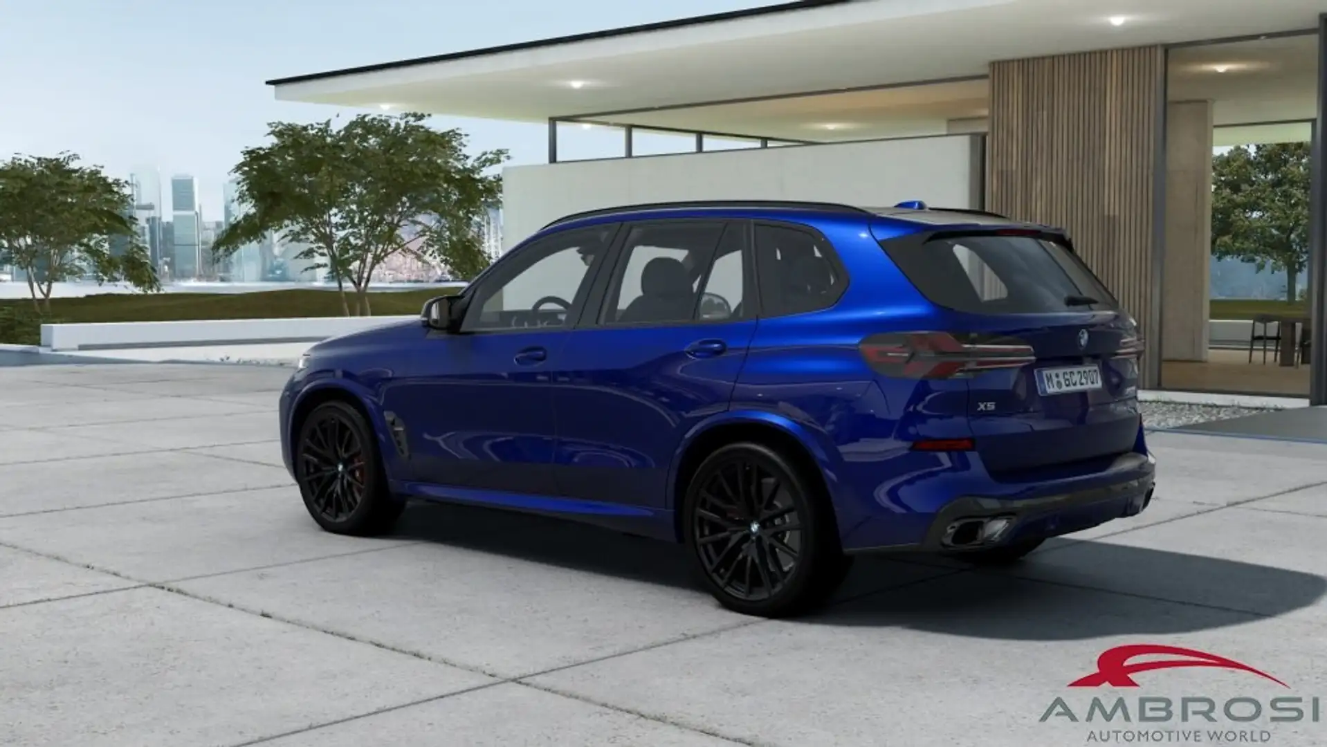BMW X5 M M60i xDrive Albastru - 2