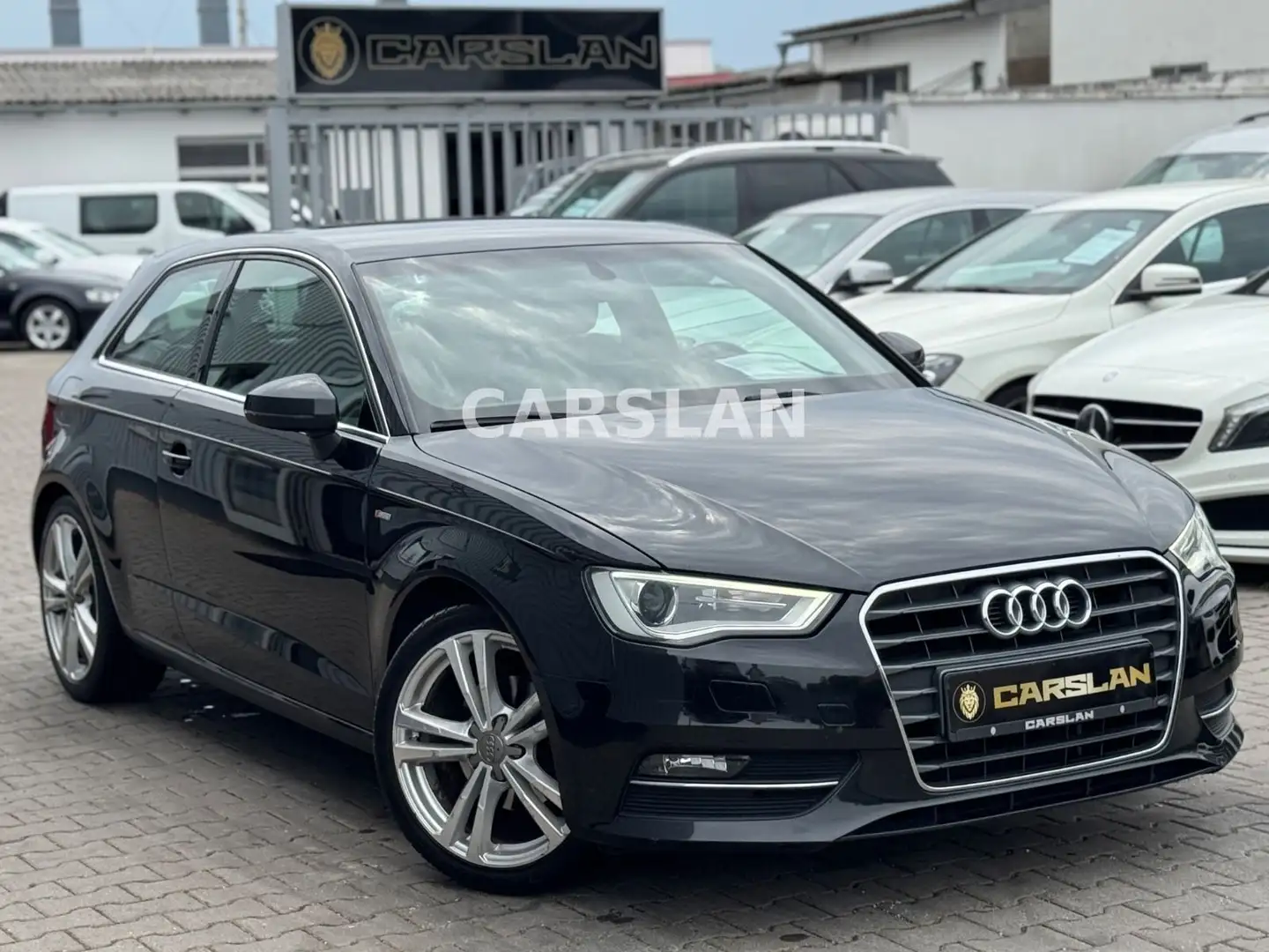 Audi A3 S LINE SPORT / PLUS NAVI+LED+T.LEDER+SHZ+PDC Noir - 1
