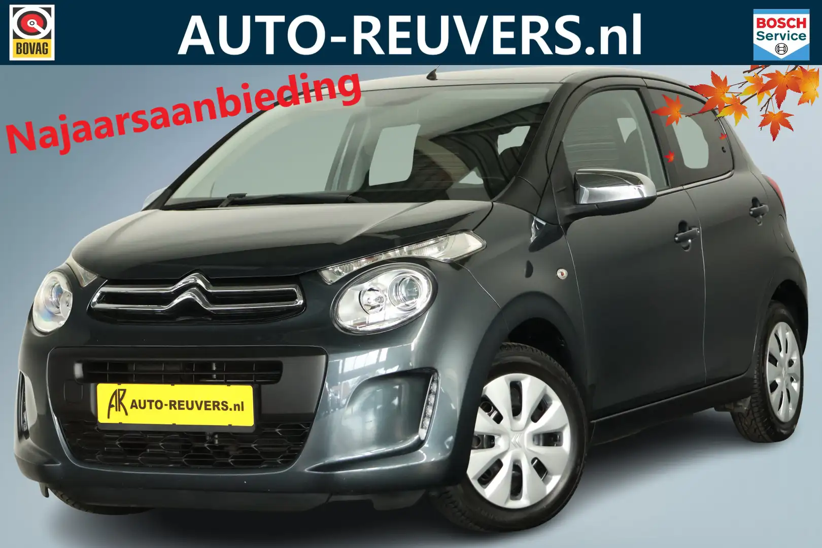 Citroen C1 1.0 e-VTi Feel / Airco / 5 deurs / Allseason Gris - 1