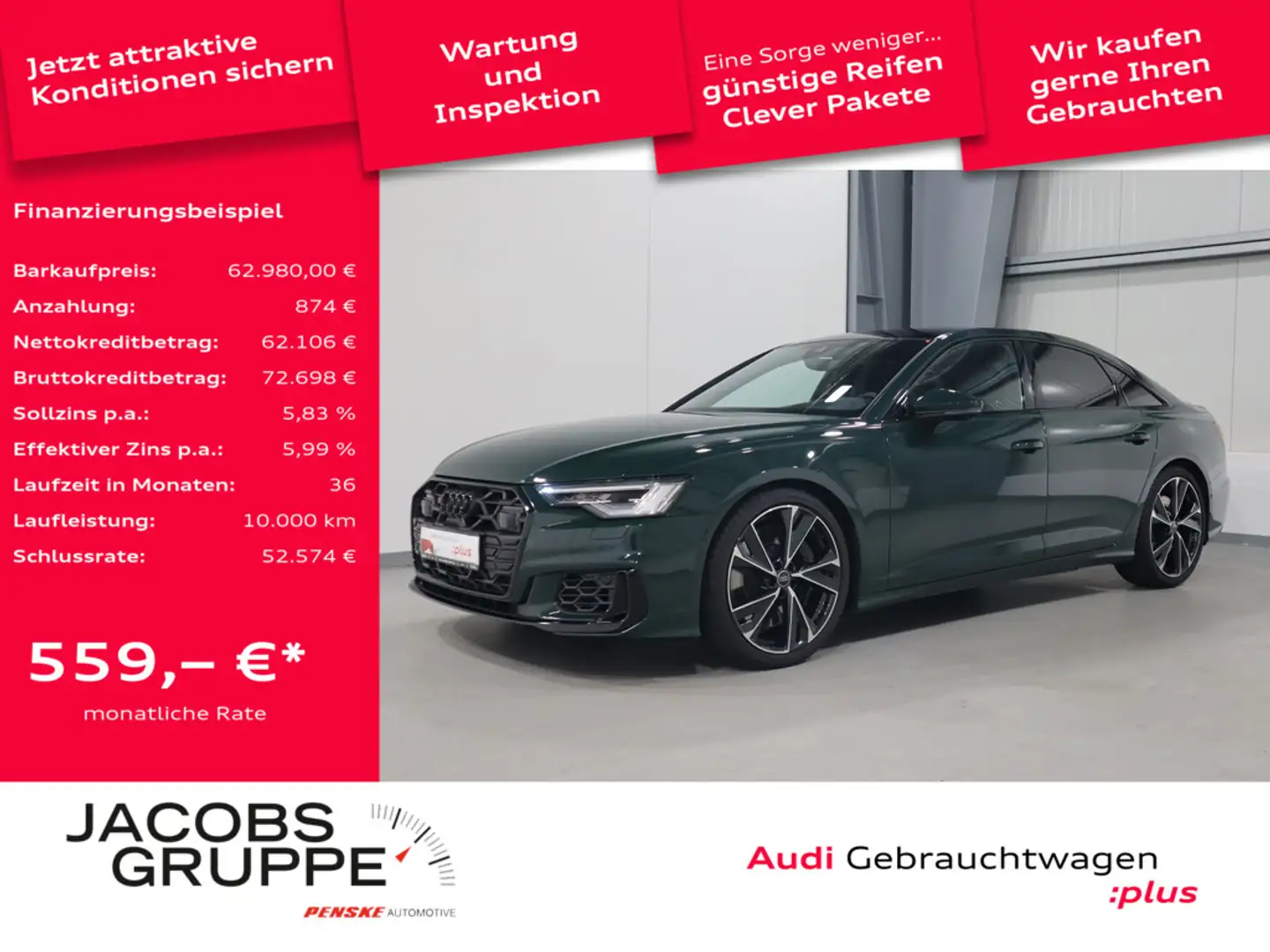 Audi S6 Limo 3.0 TDI quattro B&O*Pano*LED * - 1