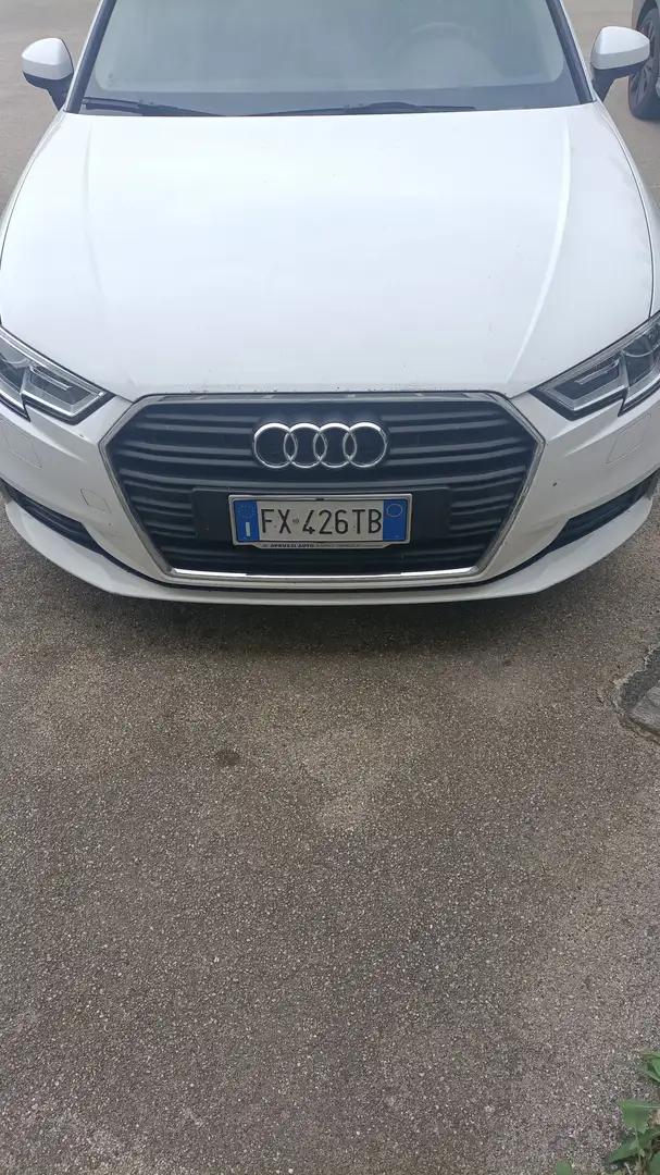 Audi A3 A3 Sportback 30 1.5 g-tron Business 131cv s-tronic Bianco - 1