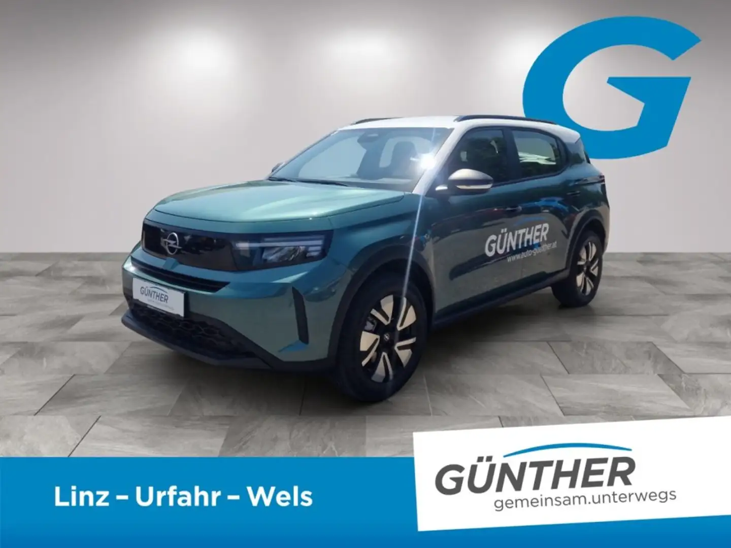 Opel Frontera Hybrid Edition 1.2 Direct Injection Tur Grün - 1