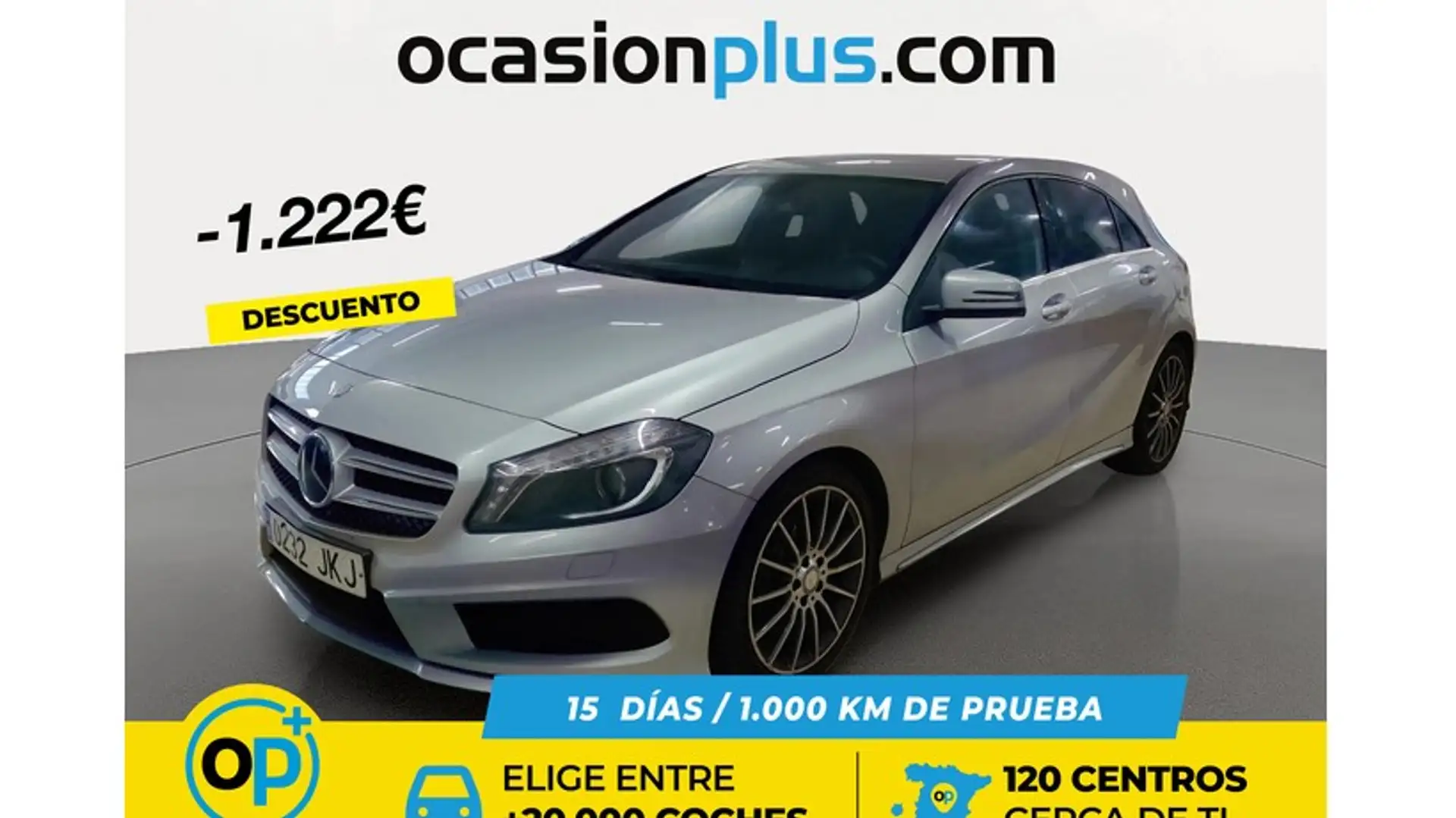 Mercedes-Benz A 200 200CDI BE AMG Line 4M 7G-DCT Silber - 1