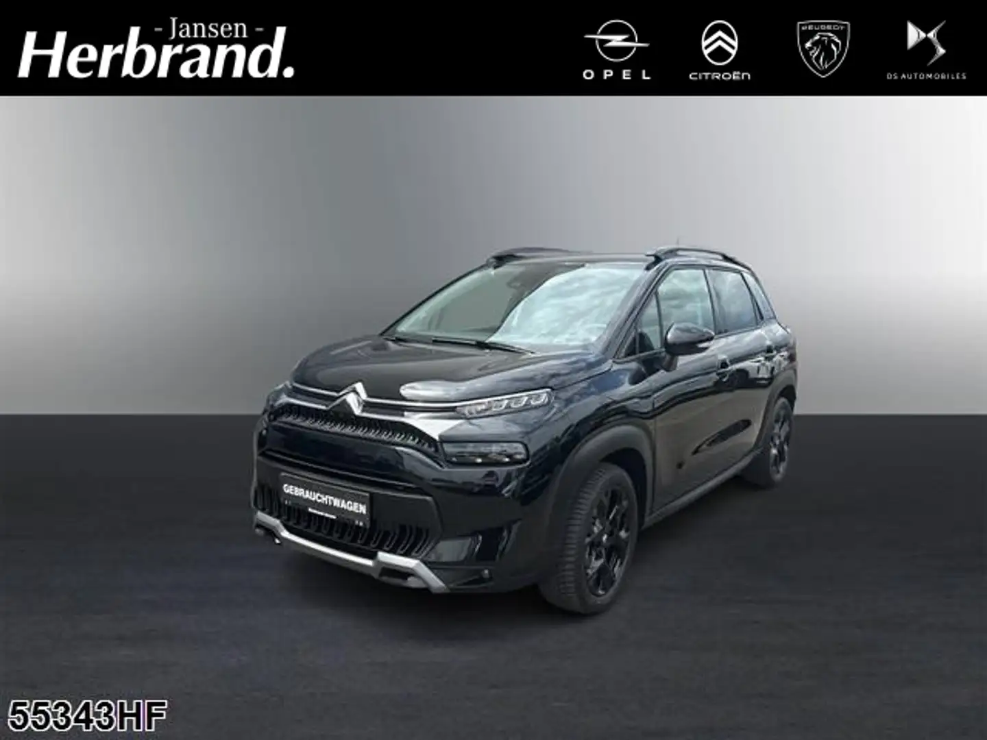 Citroen C3 Aircross PureTech 130 SHZ+CARPLAY+LED Schwarz - 1