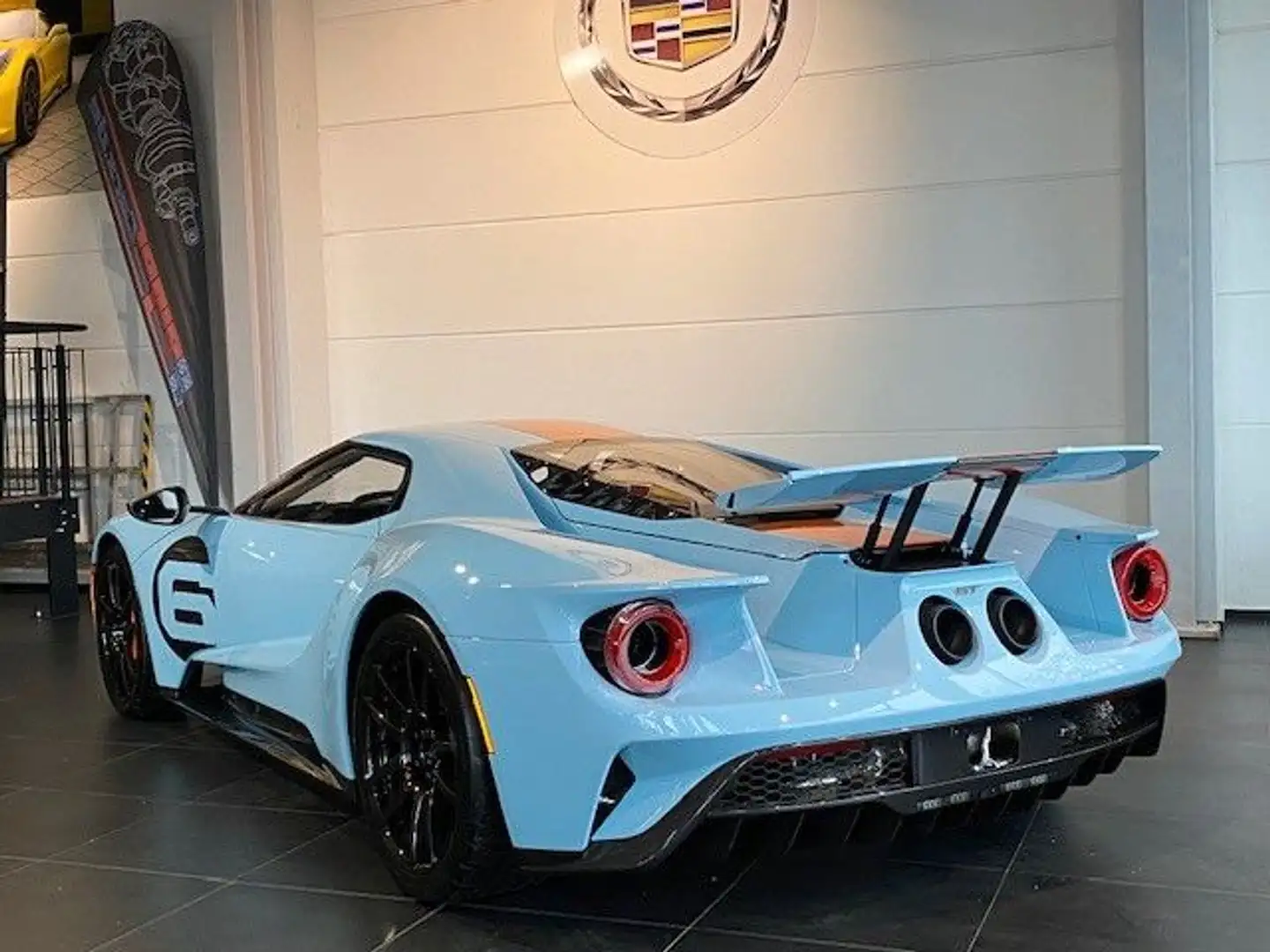 Ford GT GULF 69 Heritage Edition Carbon Felgen Albastru - 2