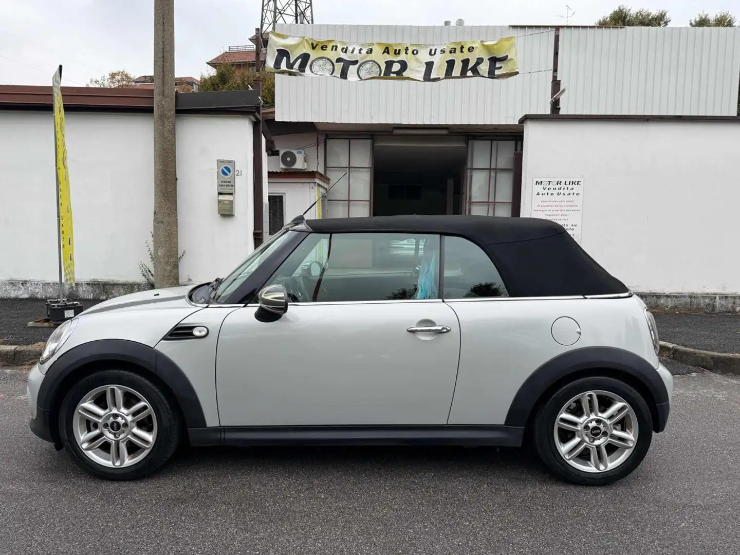 MINI Cooper D Cabrio Mini 1.6 16V Gris - 2