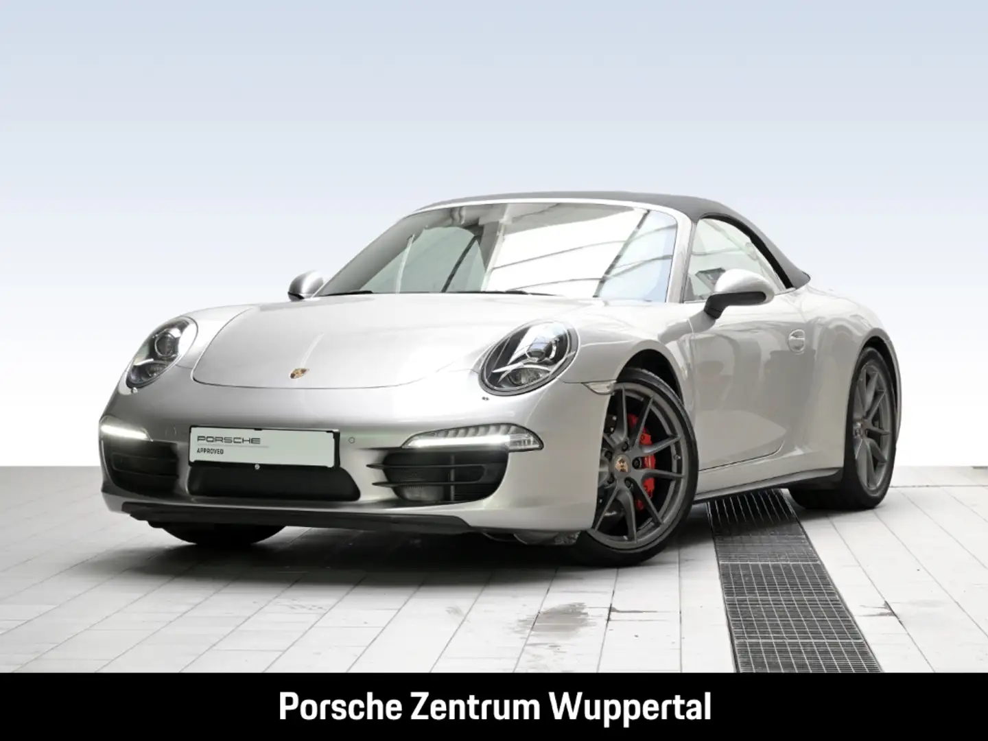 Porsche 991 911 Carrera 4S Cabriolet Bi-Xenon Sitzheizung Argent - 1