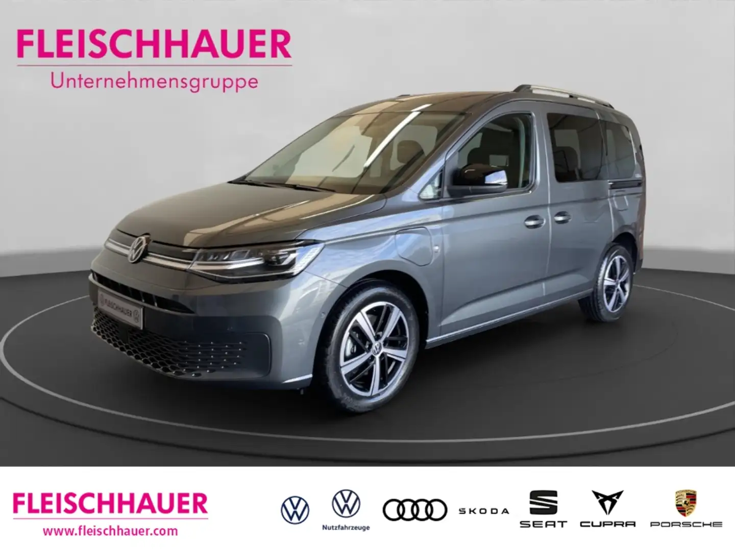 Volkswagen Caddy Goal 1.5 TSI eHybrid LED ACC Klima Keyless Šedá - 1
