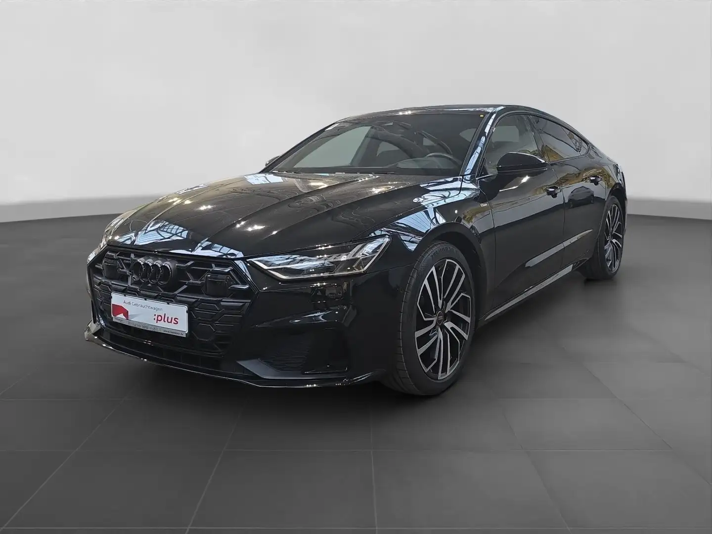 Audi A7 50 TDI Q S LINE UPE105 LM20 PANO LEDER AHK Schwarz - 2