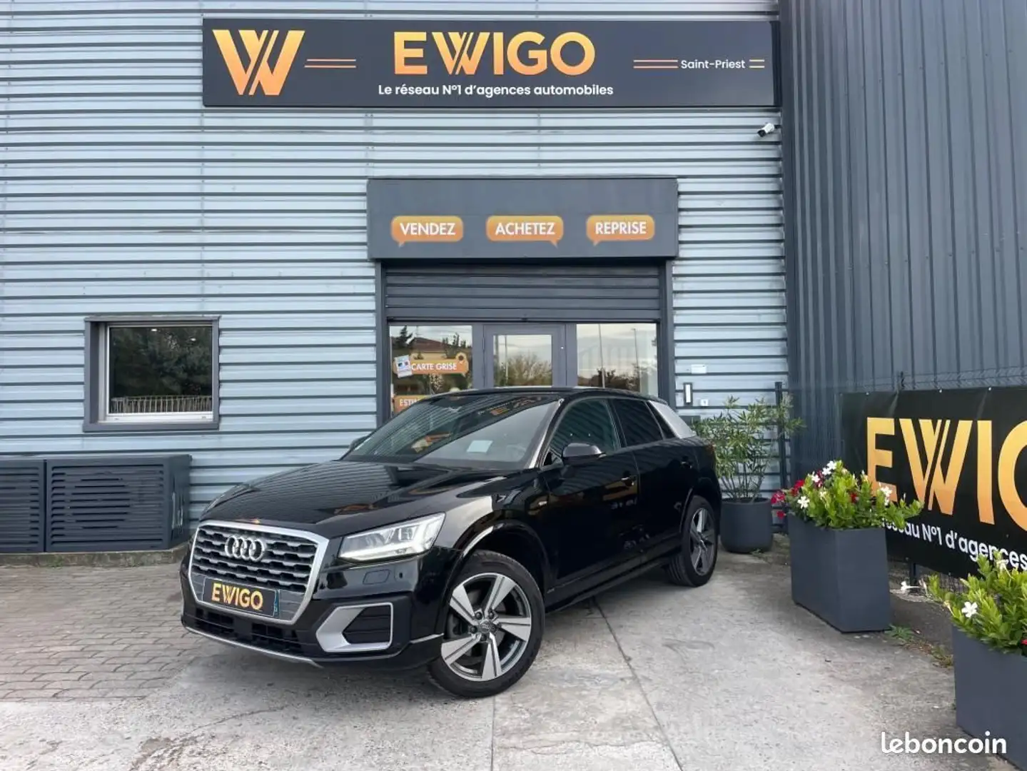 Audi Q2 1.4 150ch S-line CARPLAY Hayon Électrique Méplat Schwarz - 1