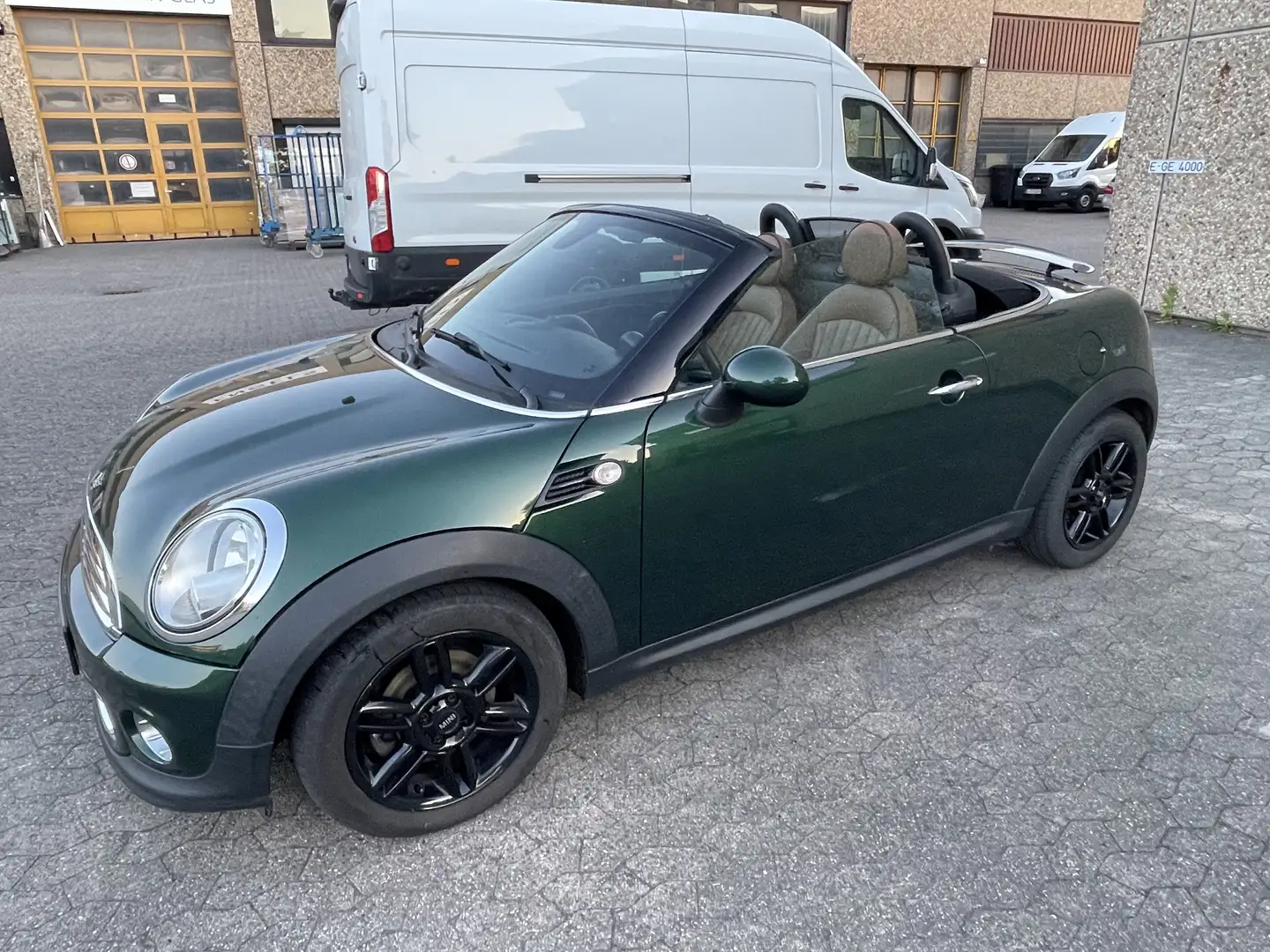MINI Cooper Roadster Chili Automatik ChromLine Leder SHeft TopGepflegt Verde - 2